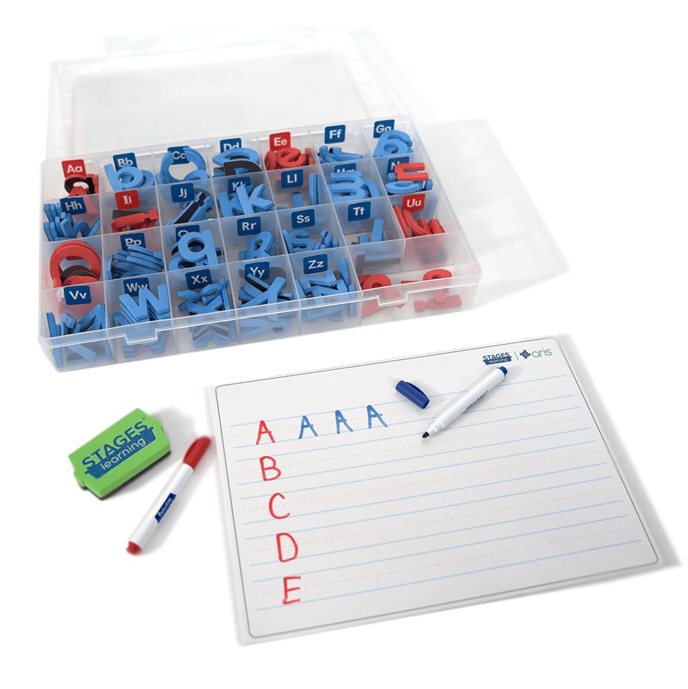 Language Builder Reading and Writing Intervention – Phonics & Sight Words Kit, Word Cards, Letters, Whiteboard, Lesson Plans, for K–3, Homeschool & Special Education, Autism Reading Curriculum