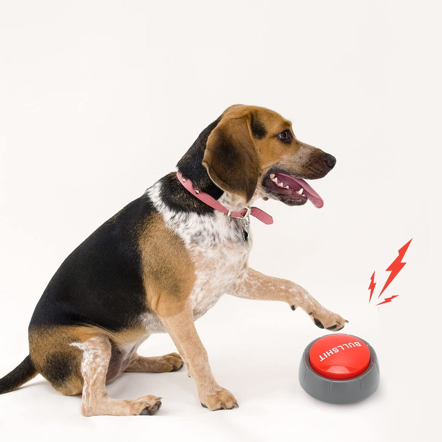 Game Answer Buzzers Alarm Buttons, Talking Press Type Buzzer, ABS Game Buzzer for Pranks, Desk Gadgets, Pet Training