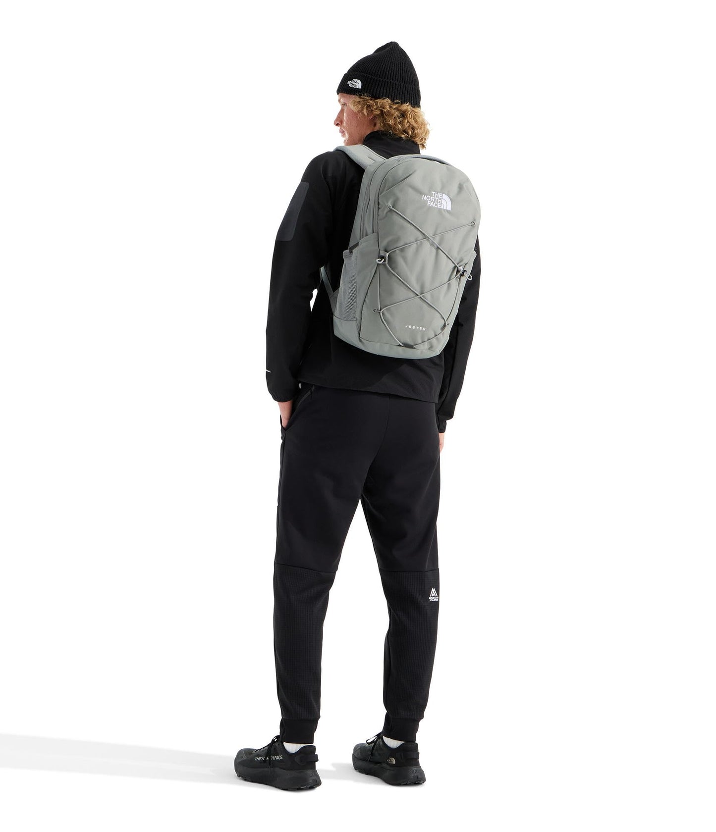 The North Face Jester Everyday Laptop Backpack - Commuter Daypack, Water Repellent, Laptop Sleeve, Stone Slab, One Size