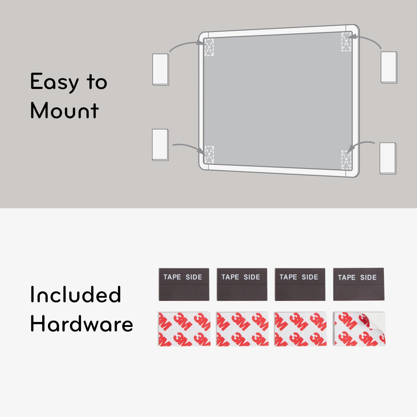 U Brands Contempo Magnetic Small Whiteboard, 8.5” x 11”, White Modern Frame, Mini White Board for Students, Fridge and Locker Dry Erase Board, Includes Marker & Magnet