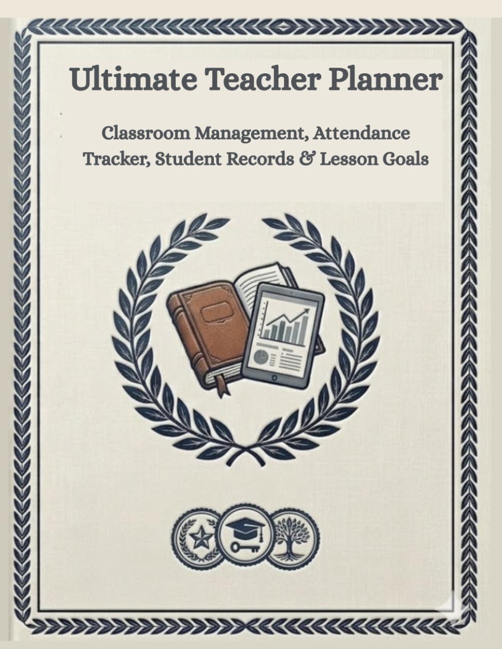 Ultimate Teacher Planner: Classroom Management, Attendance Tracker, Student Records & Lesson Goals