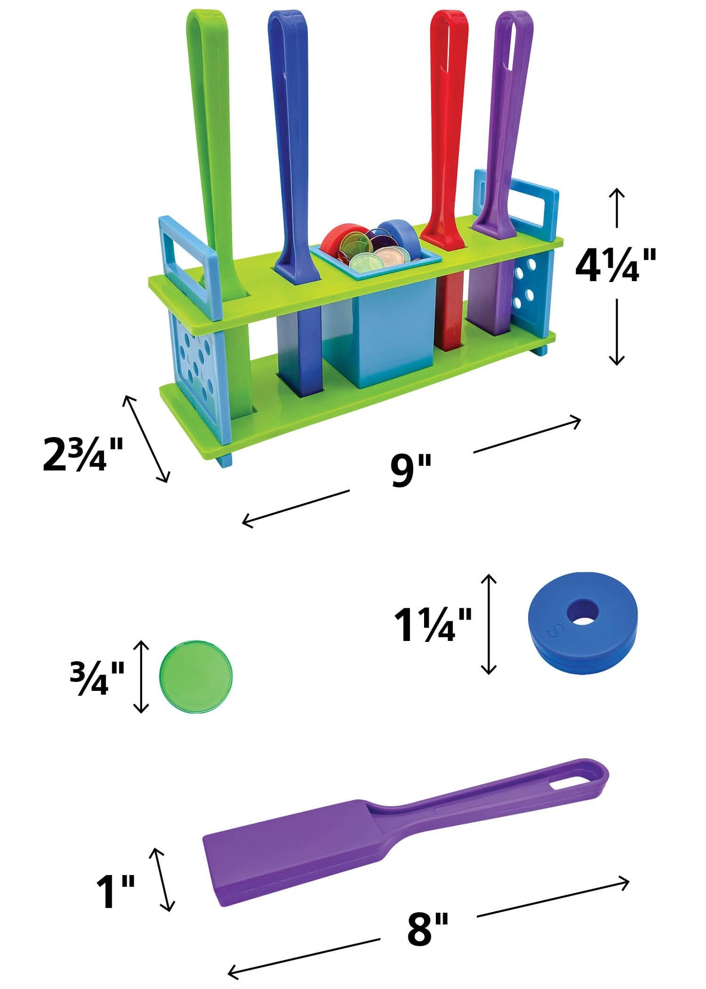 Teacher Created Resources Up-Close Science: Magnetic Wands, Rings & Discs Activity Set (TCR20369)