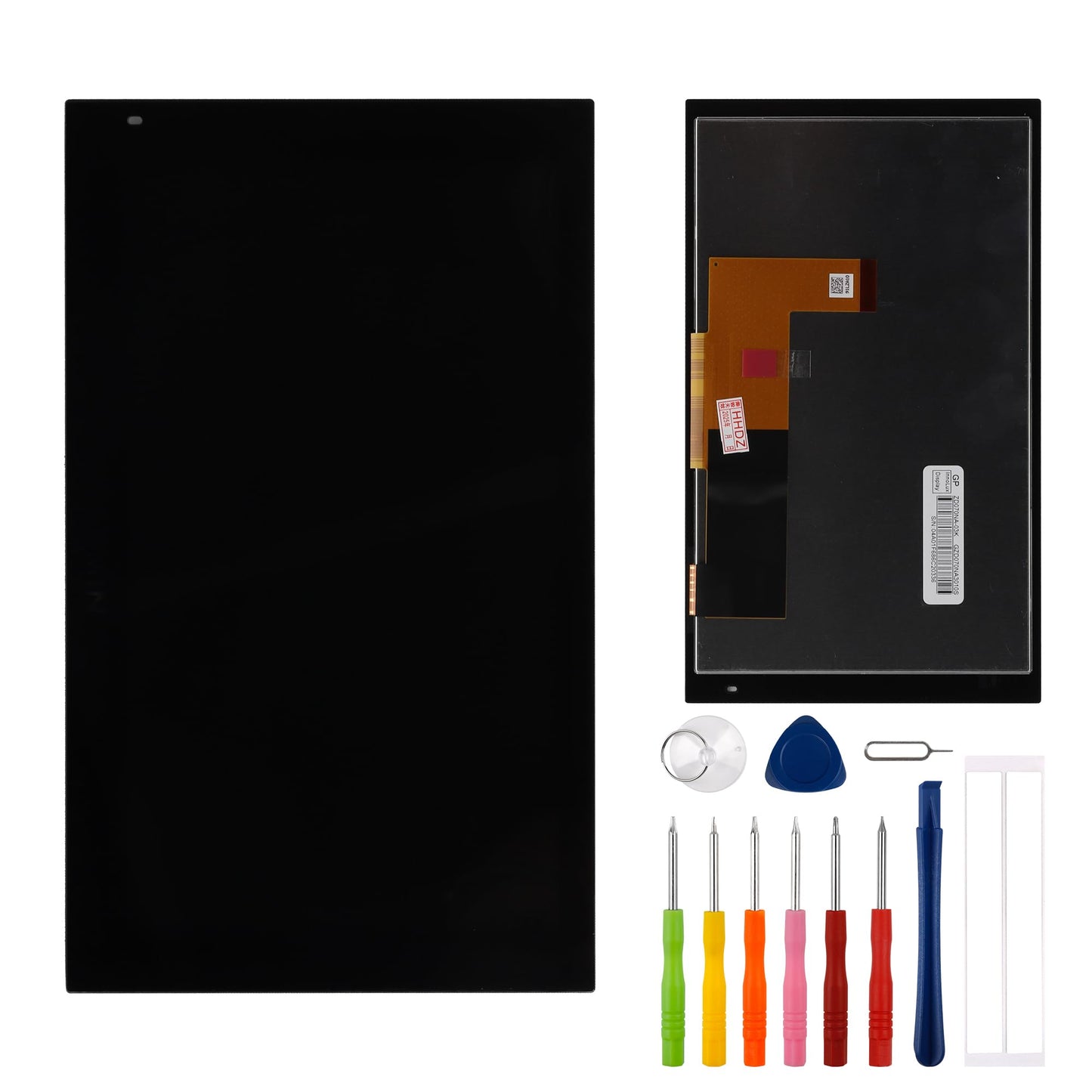 E-yiiviil Replacement LCD Display Touch Screen Digitizer Assembly Compatible with Garmin Dezl 770 LM ZD070NA-03K 7" with Tools
