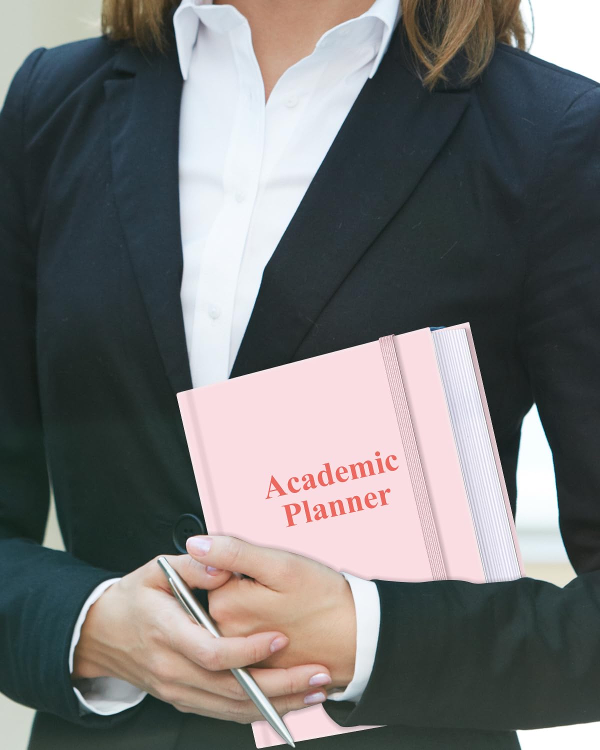 Academic Planner for 2026-2027 or Anytime – 5.8" x 8.5" Undated Weekly Student Planner For Homeschool, High School, College & Nursing Students, 200 Pages, Pink