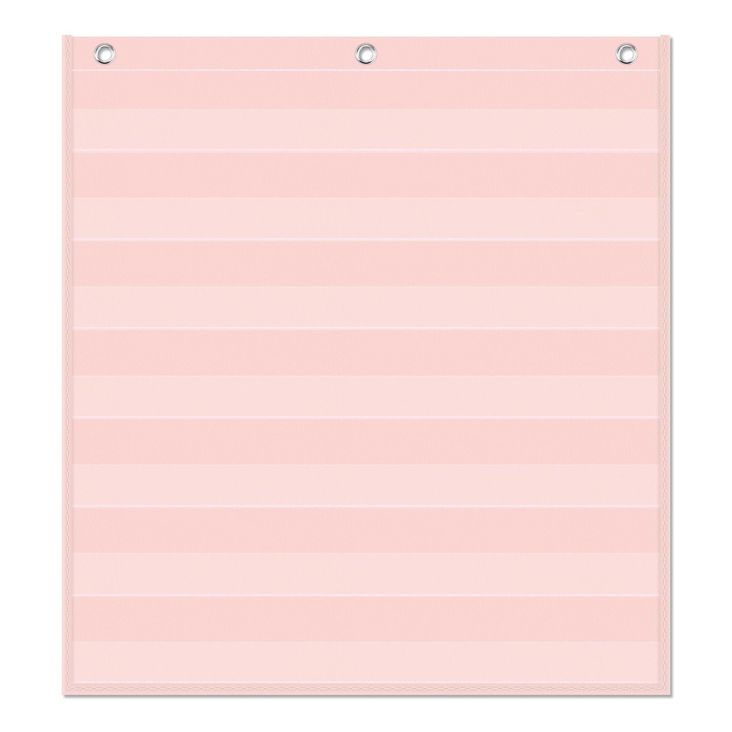 Godery Pink 7 Pocket Chart for Classroom (28" x 28")(Pink)