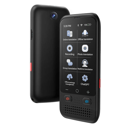 Language Translator Device No WiFi Needed, Upgraded VORMOR Ai ChatGpt Translator with 150+ Languages, Offline/Photo/Real Time Translation Device for Travel Business Learning