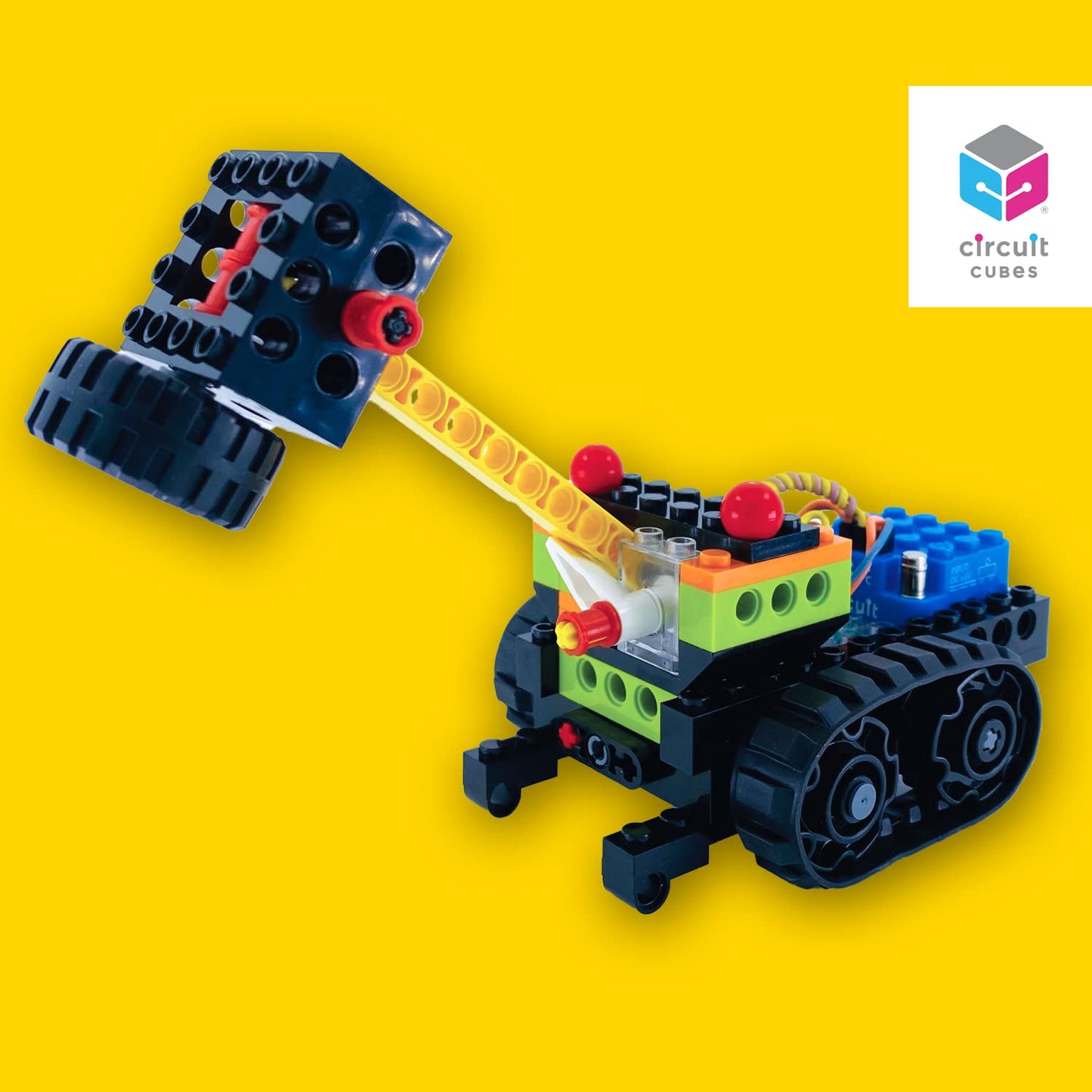 Circuit Cubes Robots Rumble Kit – 2 Player Remote Control Robotics Kit - STEM Learning Toy for Kids Age 8 and Up