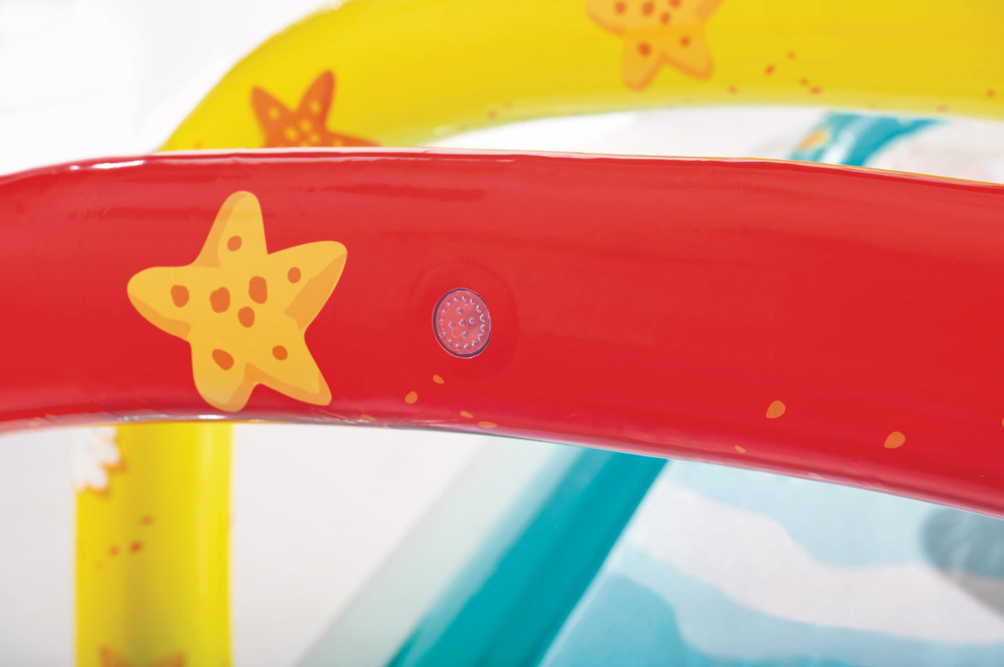 INTEX Inflatable Surfing Fun Slide: Includes Two Inflatable Surf Riders – Built-in Water Sprayer – 221" x 54" x 39" – Ages 6+