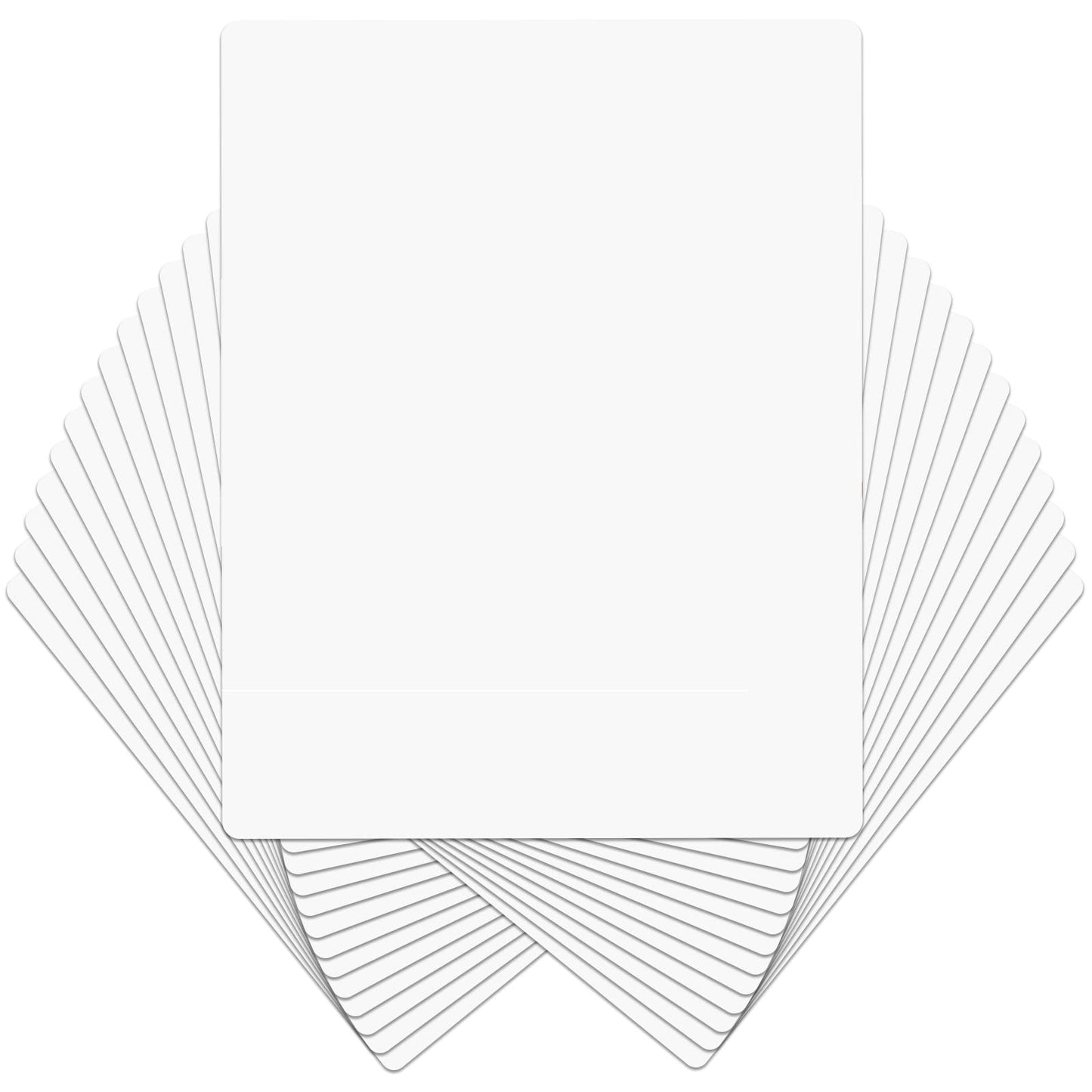 Dry Erase Lapboards, HERKKA 32 Pack Double Sided Dry Erase Lap Boards 9 x 12.5 Inch Small Dry Erase Boards for Students Classroom Teacher Supplies
