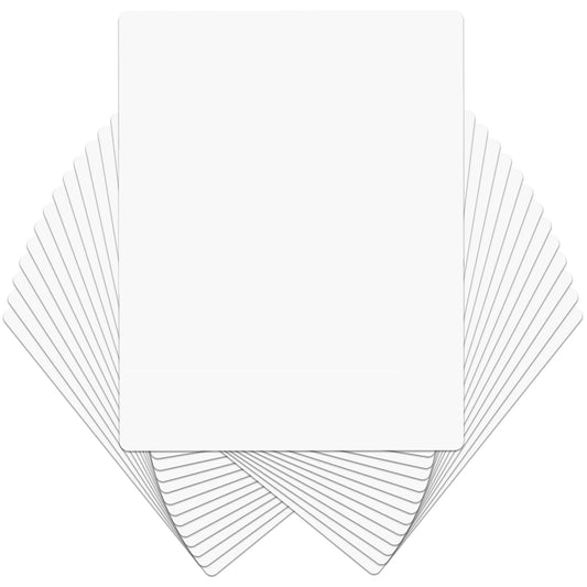 Dry Erase Lapboards, HERKKA 32 Pack Double Sided Dry Erase Lap Boards 9 x 12.5 Inch Small Dry Erase Boards for Students Classroom Teacher Supplies