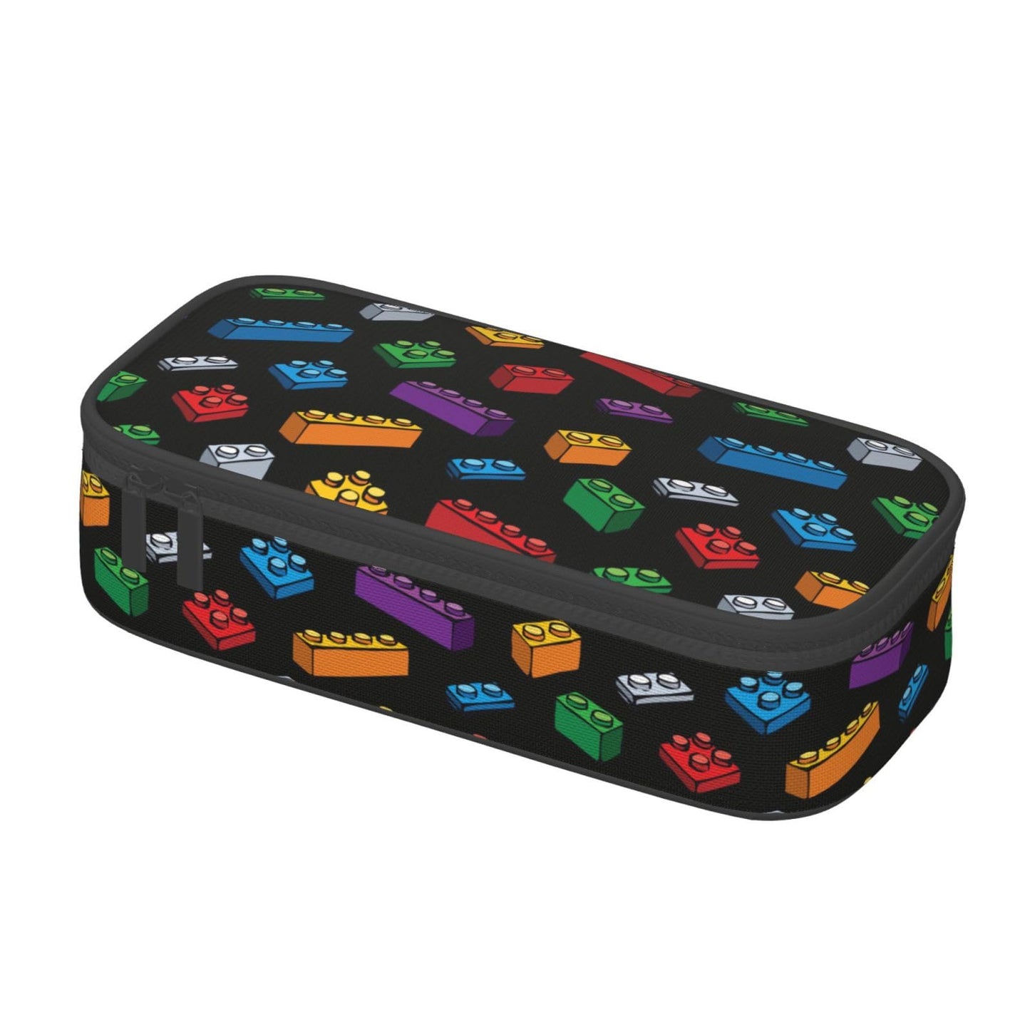 Geoocii Building Block Large Capacity Pencil Case Organizer Pencil Pouch Stationery With Zipper School Supplies Pencil Bag For Girls Boys Teens Adult Office