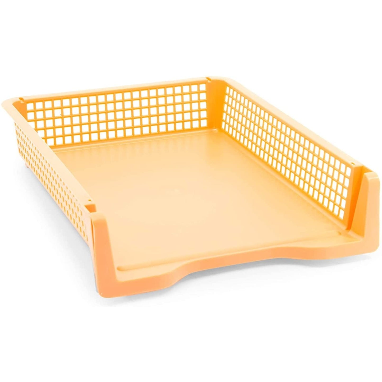 Bright Creations Classroom Turn in Trays - 6-Pack, Letter Size, 12.75 x 9.75 x 2.75 in, Rainbow Plastic - Teacher Supplies & Classroom Must Haves - Stackable Paper Organizer & Homework Trays