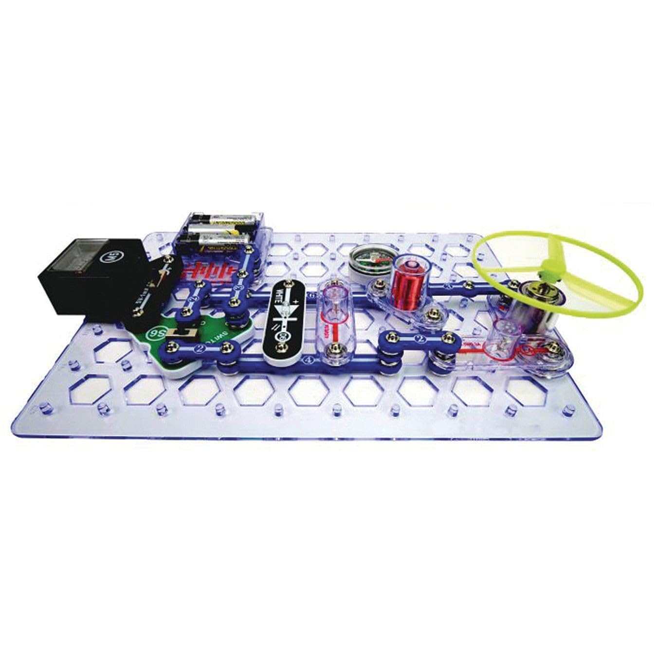 Snap Circuits STEM Electronics Discovery Kit | Explore Magnetism & Electronics | Ages 8+ | 85+ Hands-On Projects