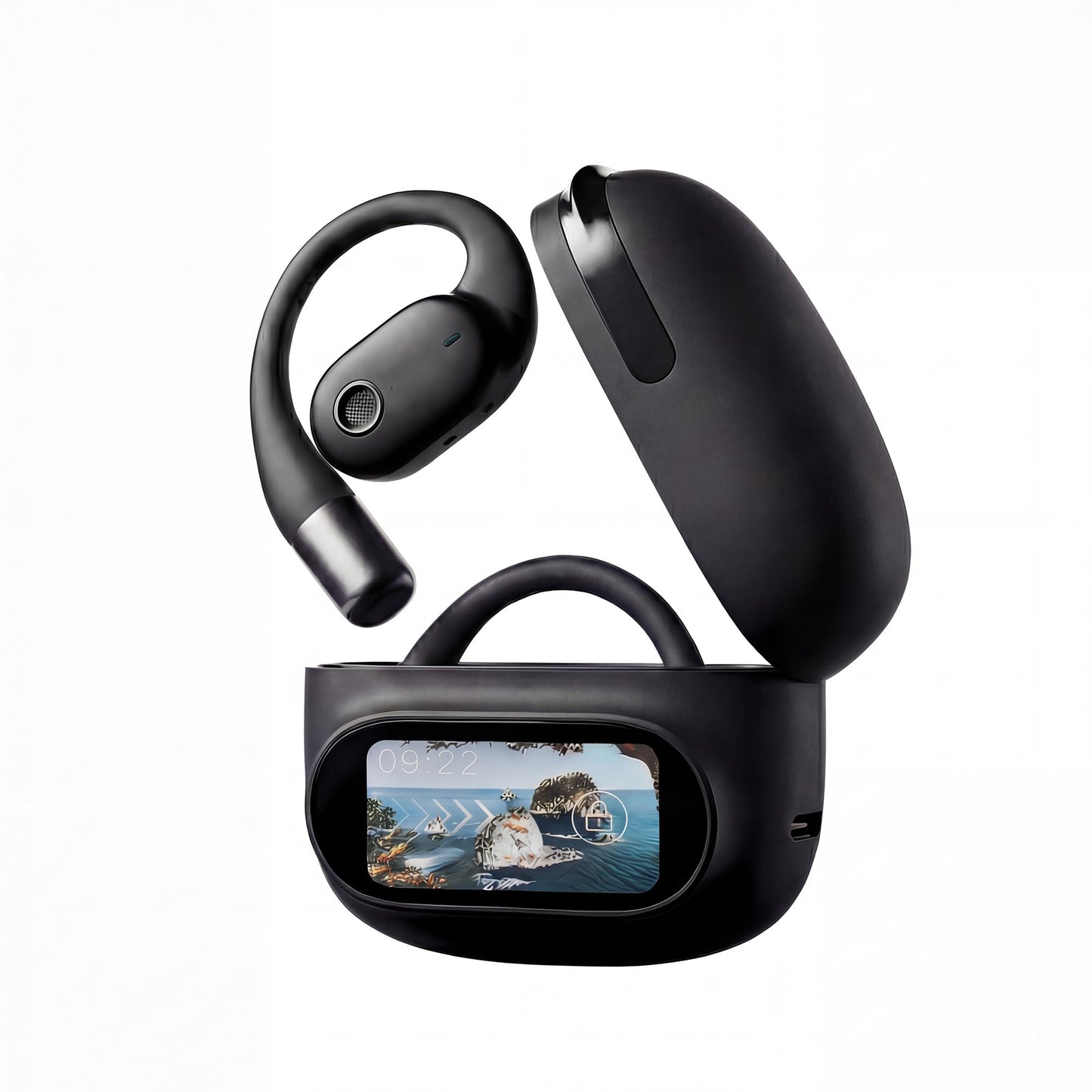 NAMYVERA AI Translation Earbuds Real Time 80H Playtime 164 Language Translator Earbuds Audifonos Traductores Wireless Bluetooth Headphones for Global Travel Business Meeting Learning