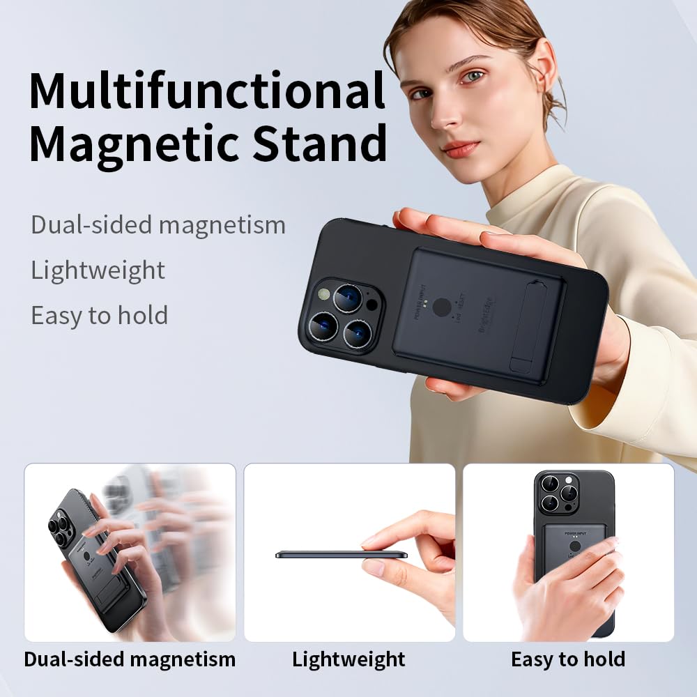 KECHOXAI Portable AI Voice Translator Device, 146+ Languages Real-Time Two-Way Translator with Offline Support & Magnetic Stand, for Travel, Business & Language Learning