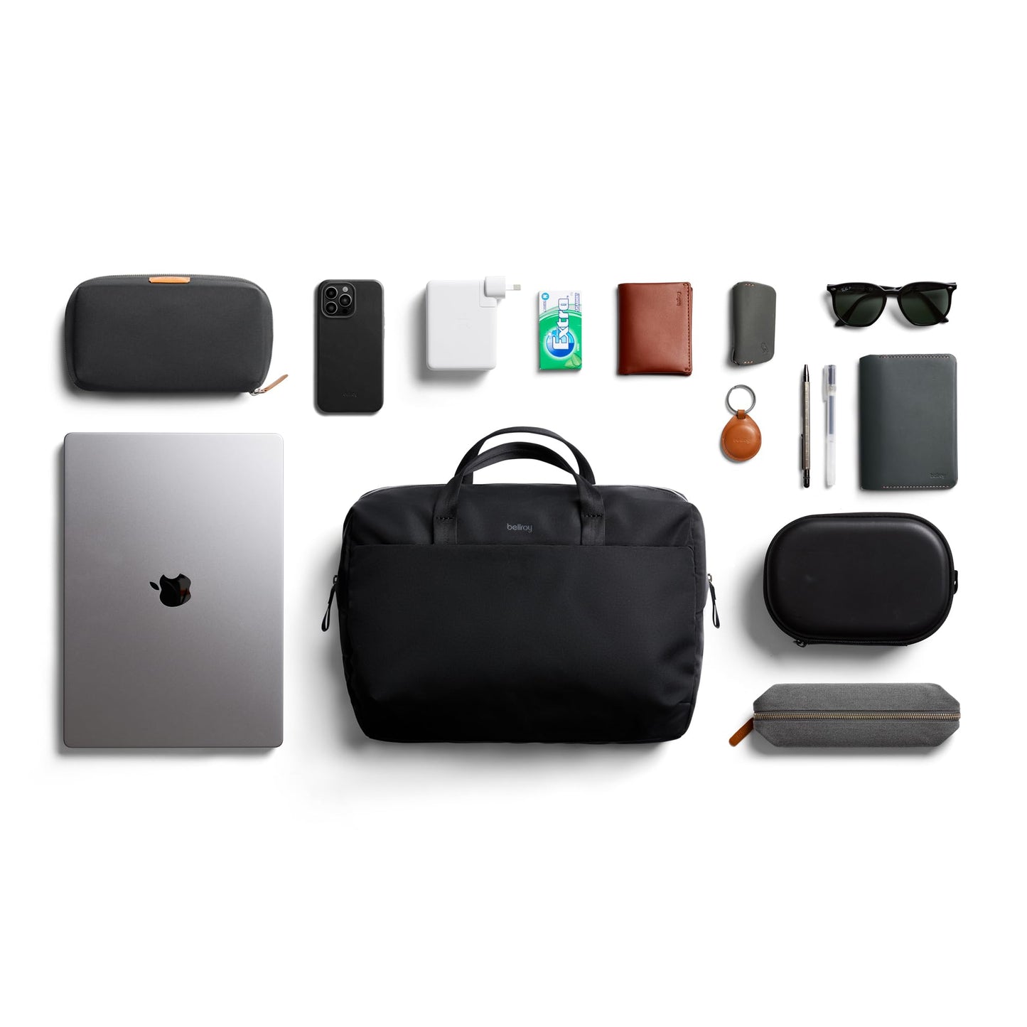 Bellroy Via Work Bag (14L laptop messenger bag) - Black