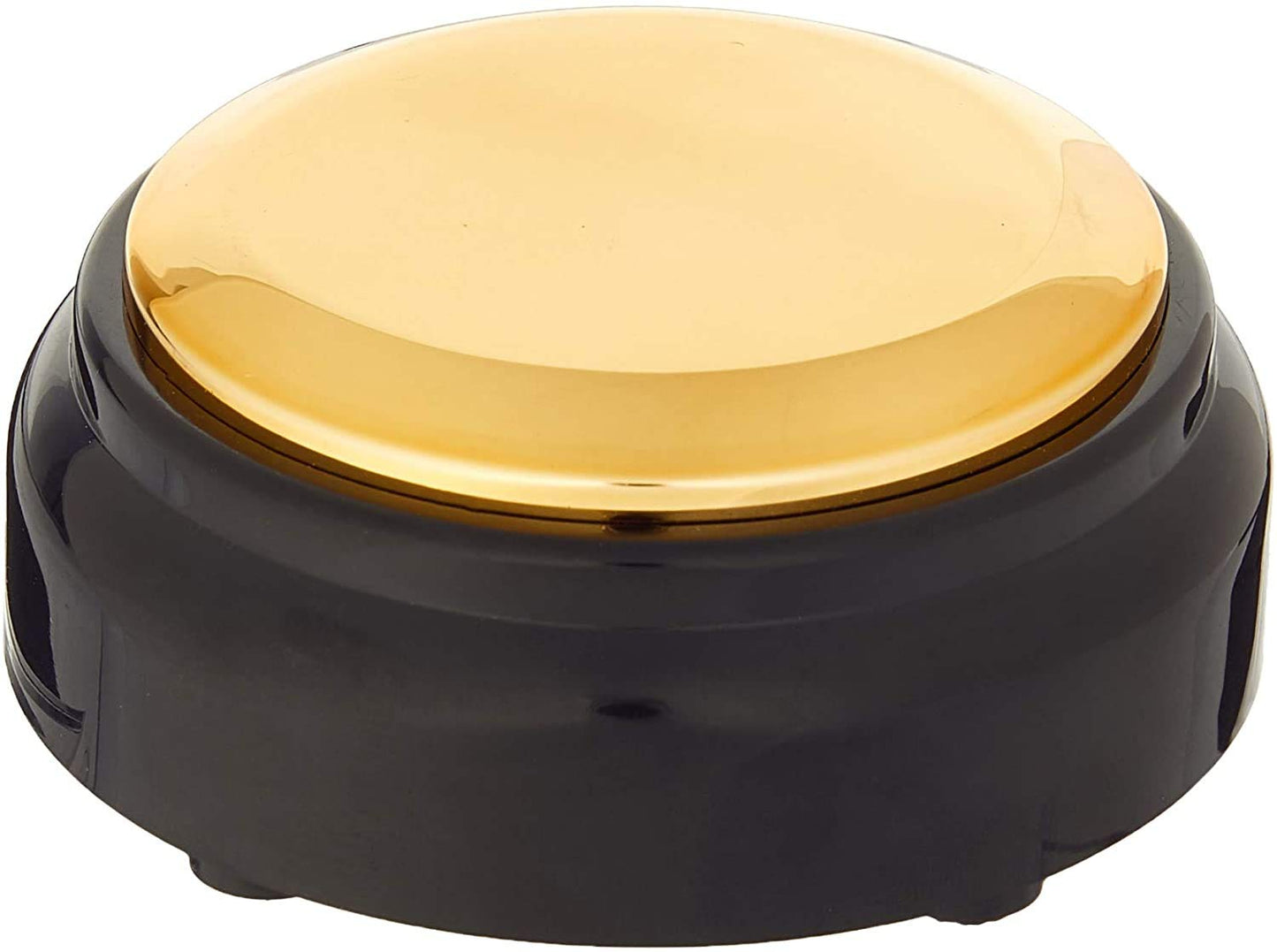 3-Message Recordable Button by Custom Easy Butto® (Gold Executive 3 Message Sequencer)
