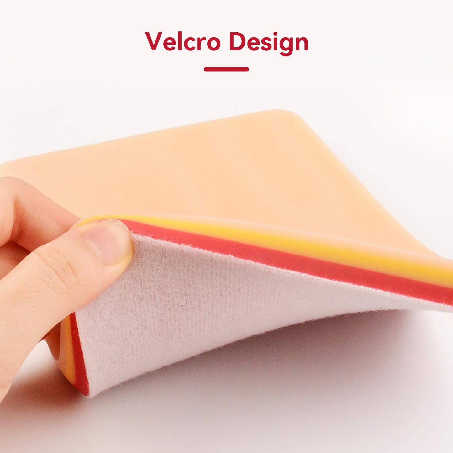 Medarchitect DIY Incision Suture Pad with Hook & Loop Design, for Advance Deep Suture Skill Practice. Replacement - Use Together with MA ASB Device