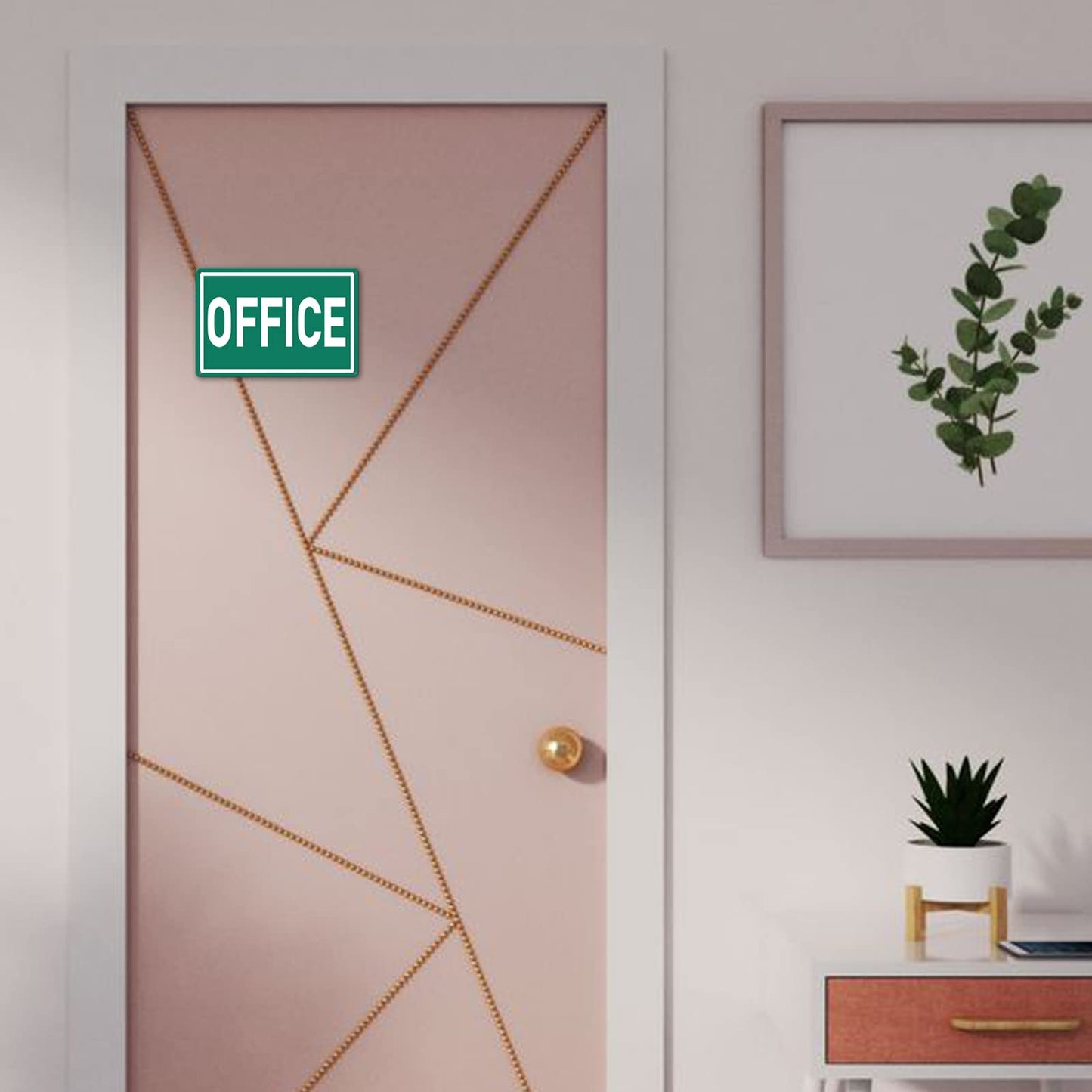 Office Sign For Door Outside Business Hours Signs In A Meeting Sign Metal Tin Signs Home Office Sign For Doors 8 X 12 In