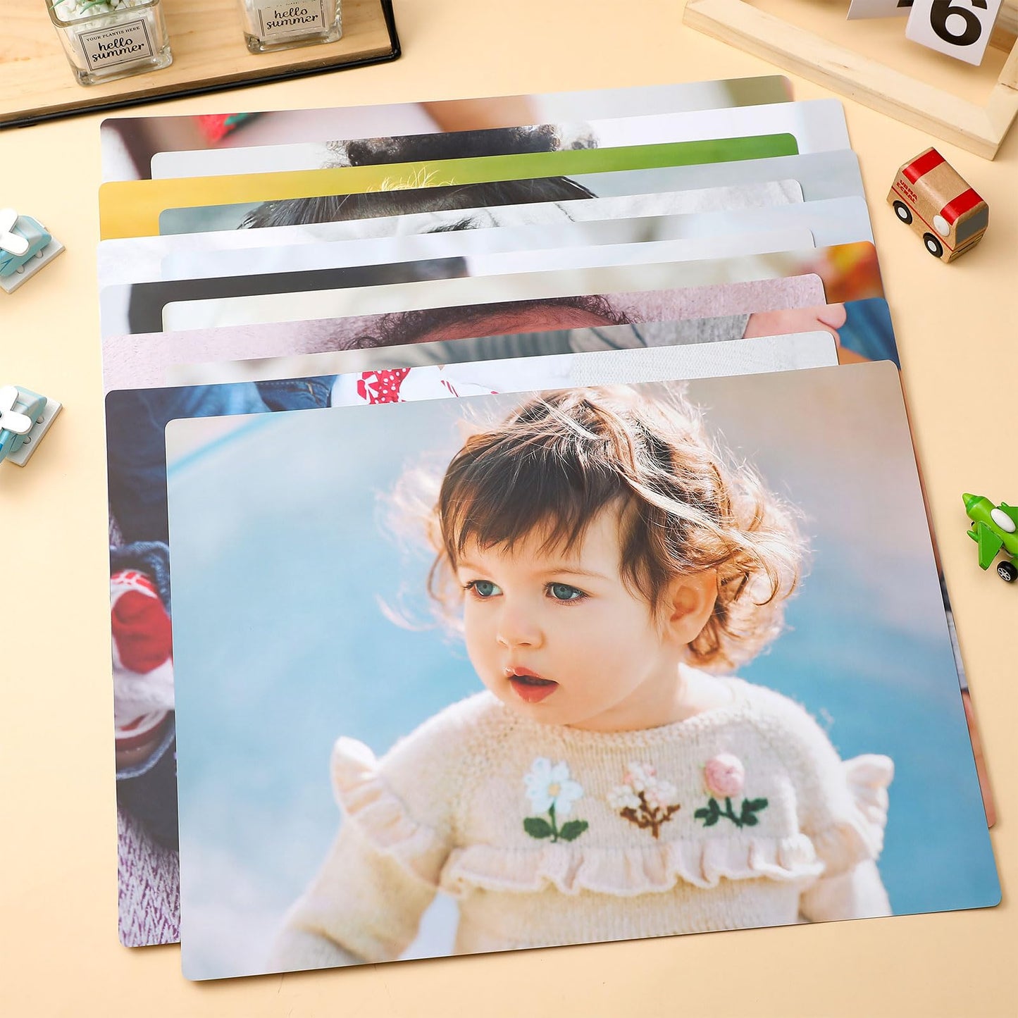 Motiskyy 12 Pcs Diversity Posters for Classroom Preschool Educational Learning Real Pictures for Daycare Home Multicultural Awareness(Infant Real Photo Poster Style)