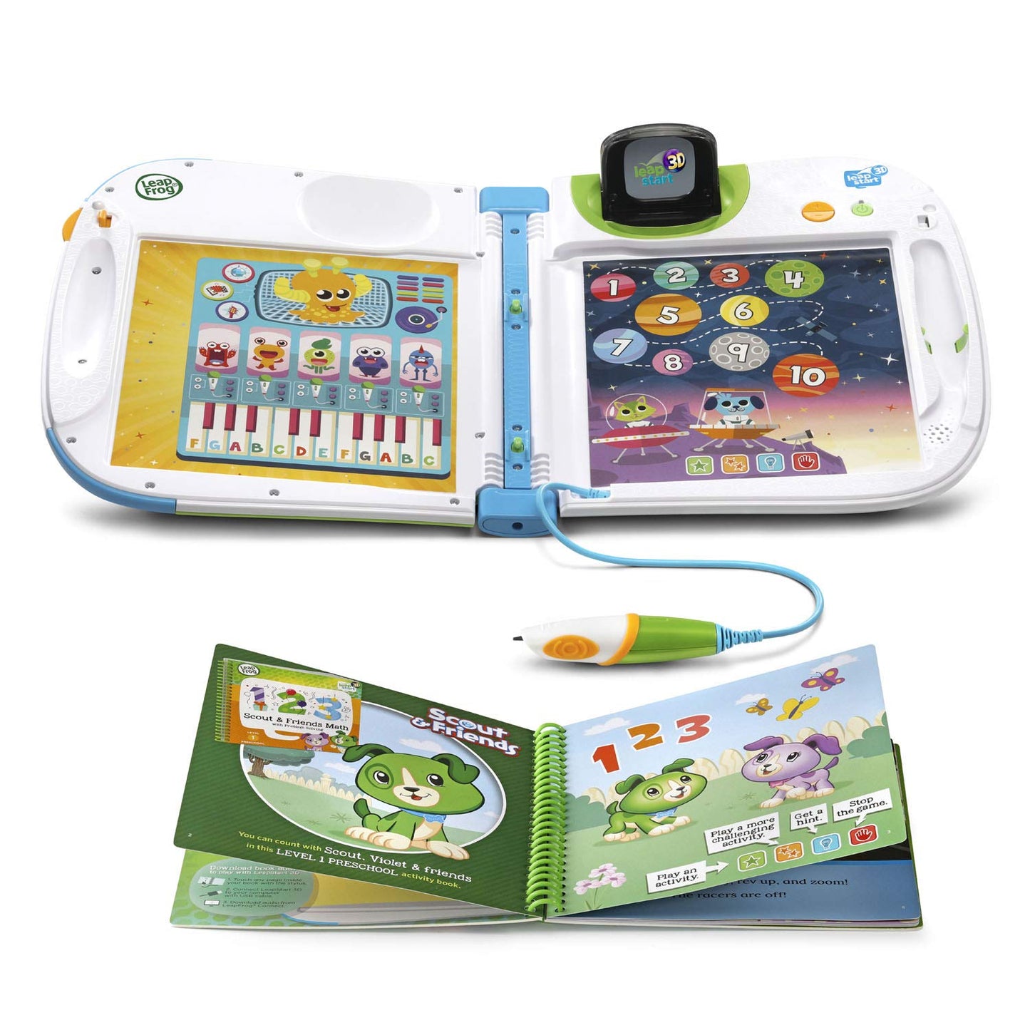 LeapFrog LeapStart 3D Interactive Learning System (Frustration Free Packaging), Green