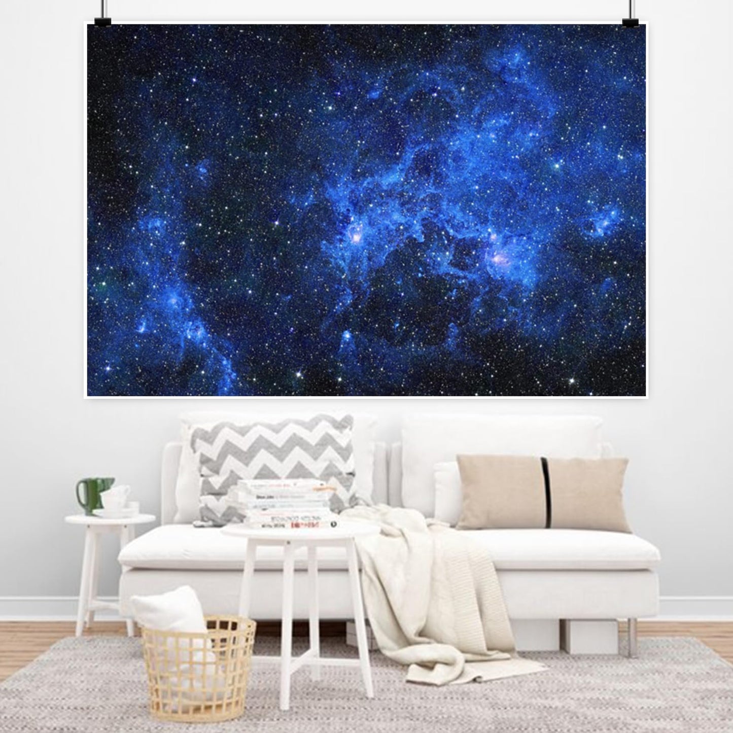 Renaiss 7x5ft Night Sky Star Backdrop Starry Galaxy Planet Theme Photography Background Boy Girls Birthday Party Decorations Banner Science Fiction Universe Photo Booth Studio Supplies Props