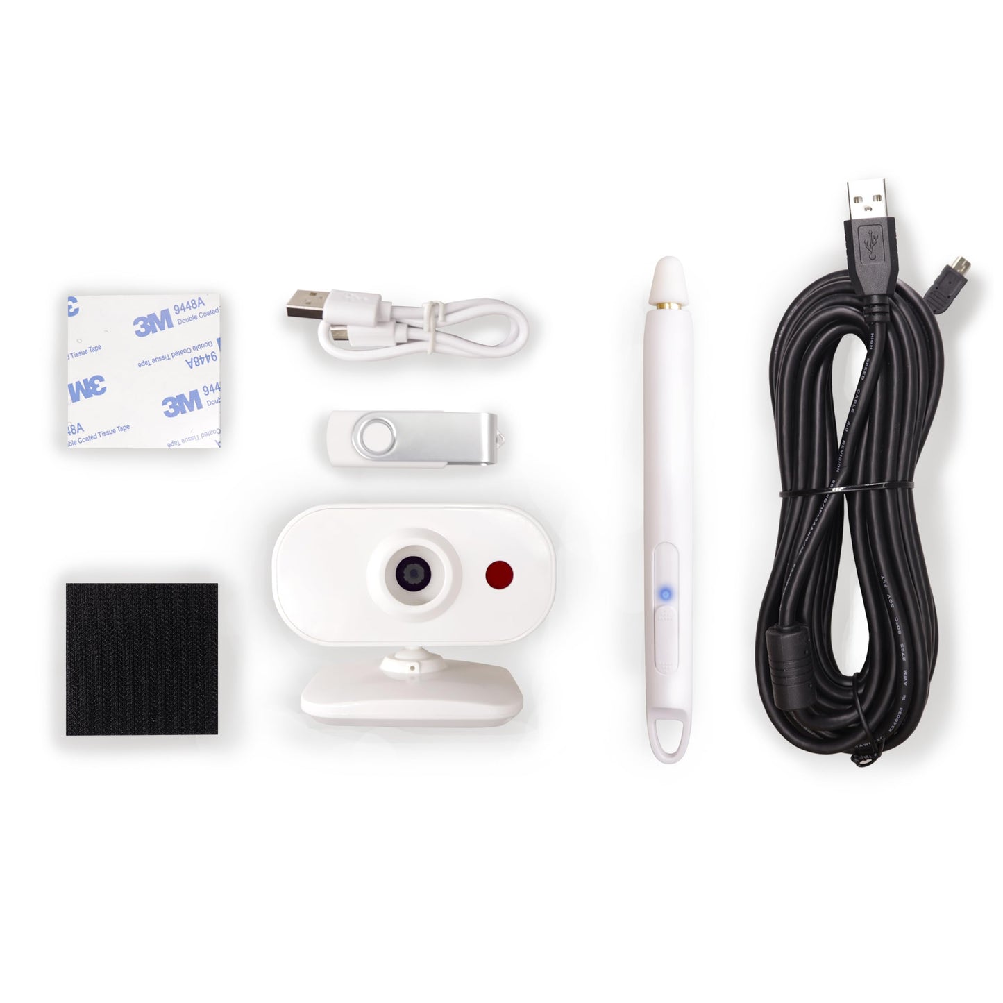 Interactive Whiteboard Converter Kit for Projectors (Windows Only) — Turns Any Wall or Board into a Smart Whiteboard, Ideal for Teaching, Meeting, Classroom
