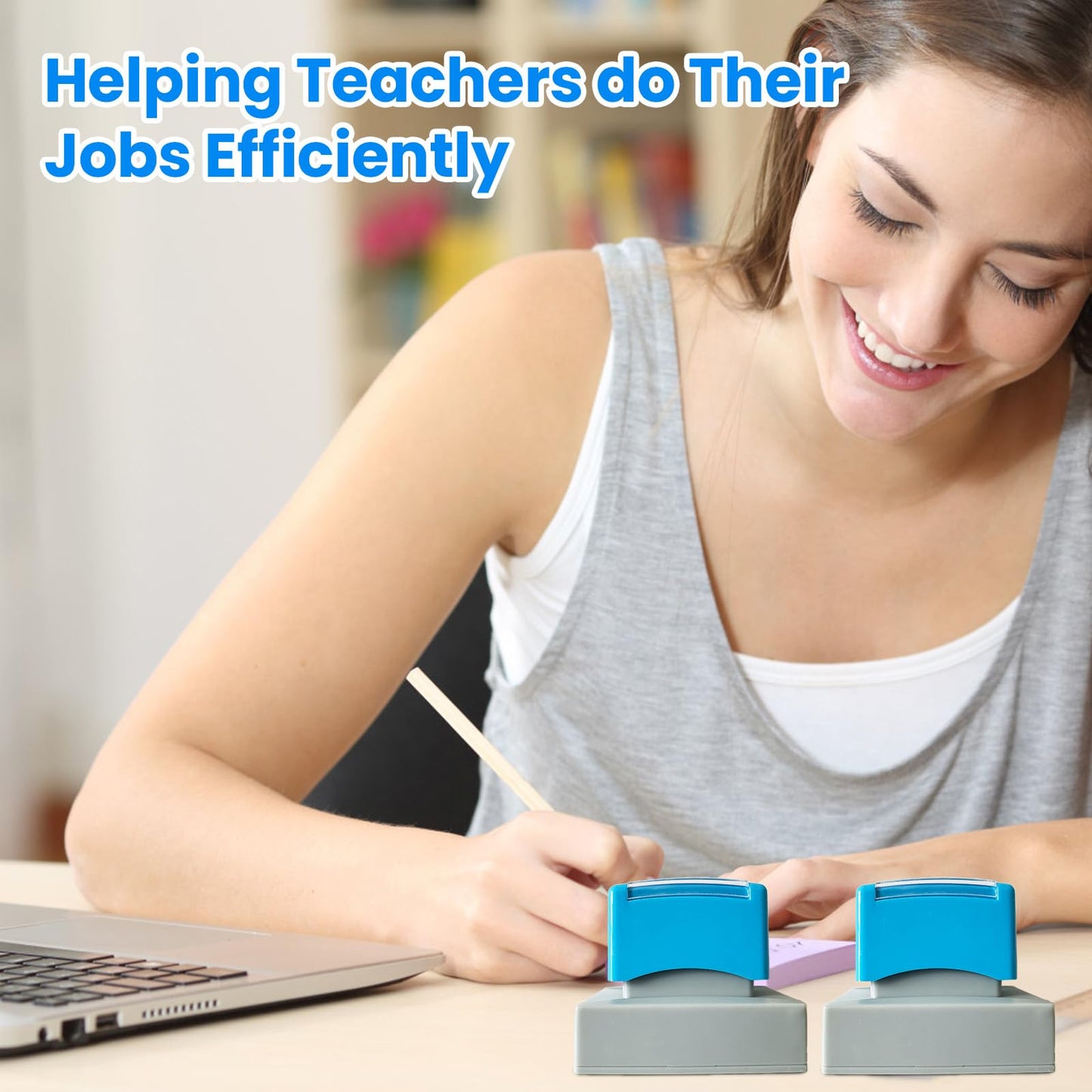 Special Accommodations Stamp for Teachers Classroom SPED Self Inking Stamp, Back to School Teacher Stamps Set Teacher Dormitory Supplies Teacher Must Haves Supplies Rubber Stamp