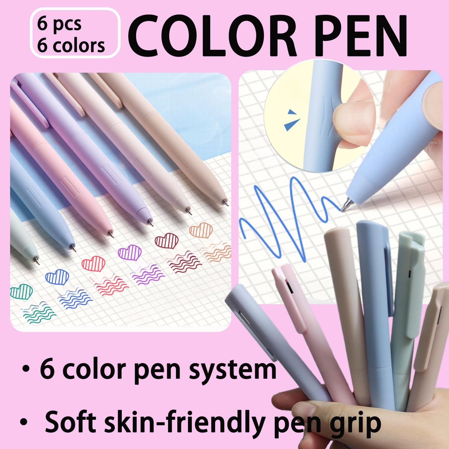 Wanchuan Bible Study Supplies Journaling Kit Highlighters Pens No Bleed Bible Journal Study for Women (Modern)