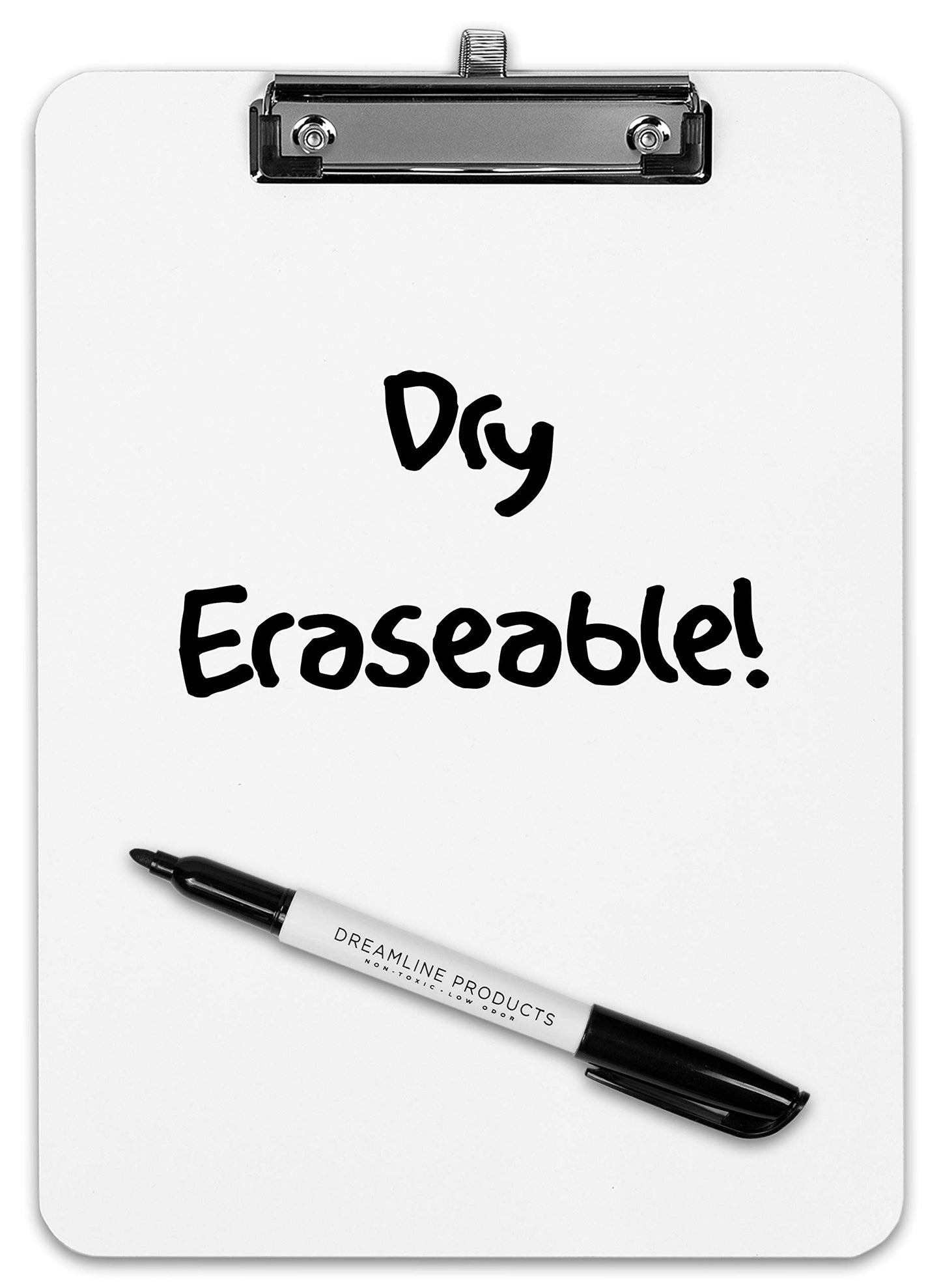 Dry Erase Clipboard Set (12pc) with White Board Markers - Small Dry Erase Clipboards for Classroom, To-Do Lists - 12 Markers Included!