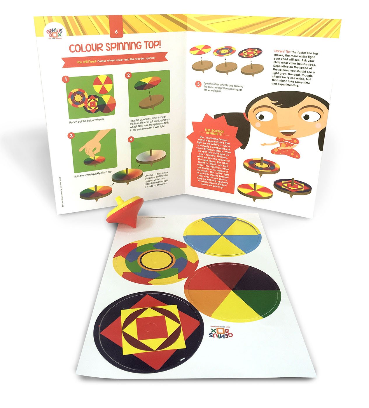 Genius Box Learning STEM Toy for 5+ Year Age: Light and Sound DIY,Activity Kit, Learning Kit, Educational Kit