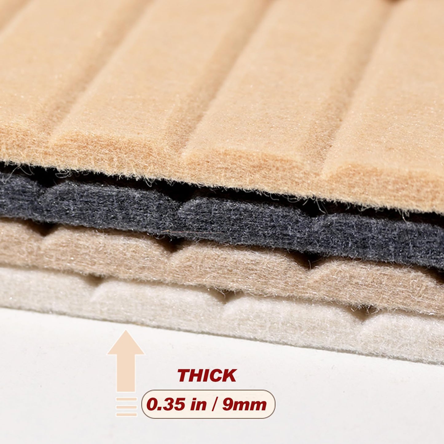 Large Felt Wall Tiles Cork Boards for Office Cubicle, 47"x35" Felt Photo Board Bulletin Tiles Pin Board for Walls Home Decor, Noise Reduction Boards Panels Fors Notes Memos, 12-Pack, Purple