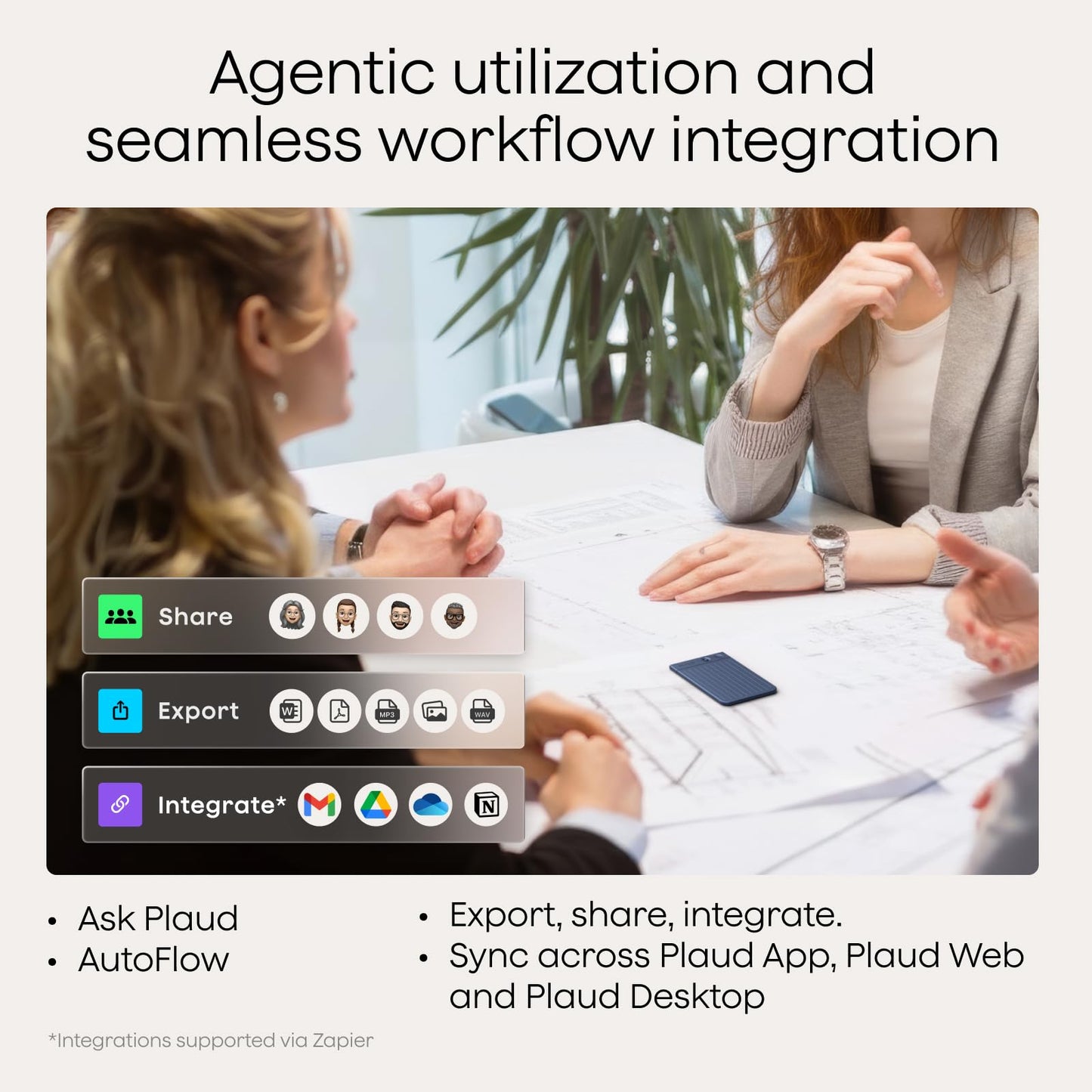 Plaud Note AI Voice Recorder, Note Taker w/Case, App Control, Transcribe & Summarize with AI, Support 112 Languages, for Meetings, Calls, Lectures, Professionals, Teams, Navy Blue, Non-Pro Version