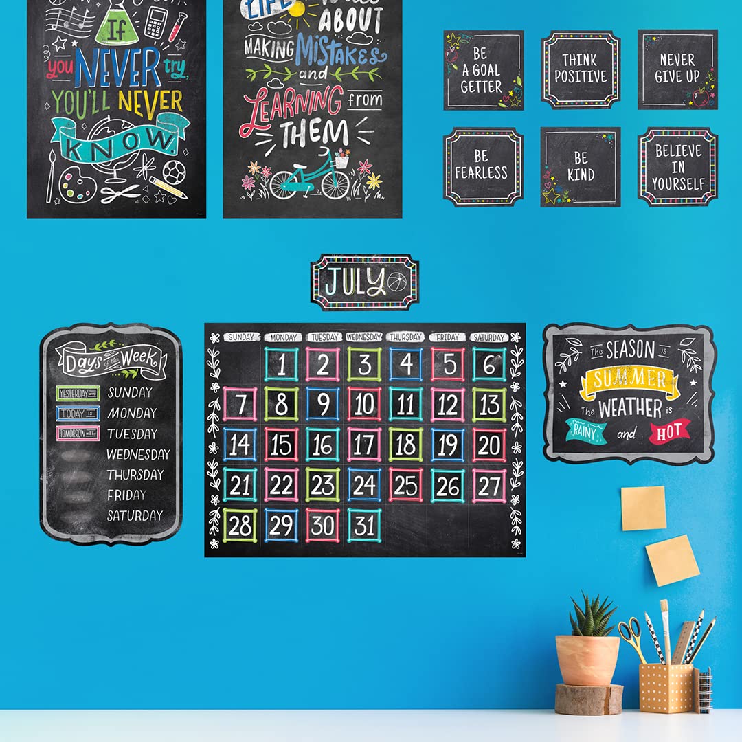 CTP Chalk It Up! Calendar Set Bulletin Board (Creative Teaching Press 10873)