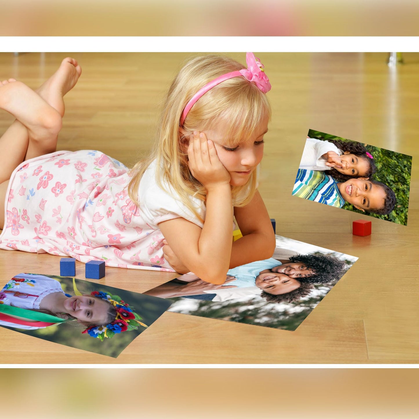 Quorivexa 15 Pcs Toddler Learning Educational Posters Preschool Diversity Posters For Classroom Decor For Daycare Home Classroom Or Preschool Use Multicultural Awareness(Kids Real Photo Poster Style)