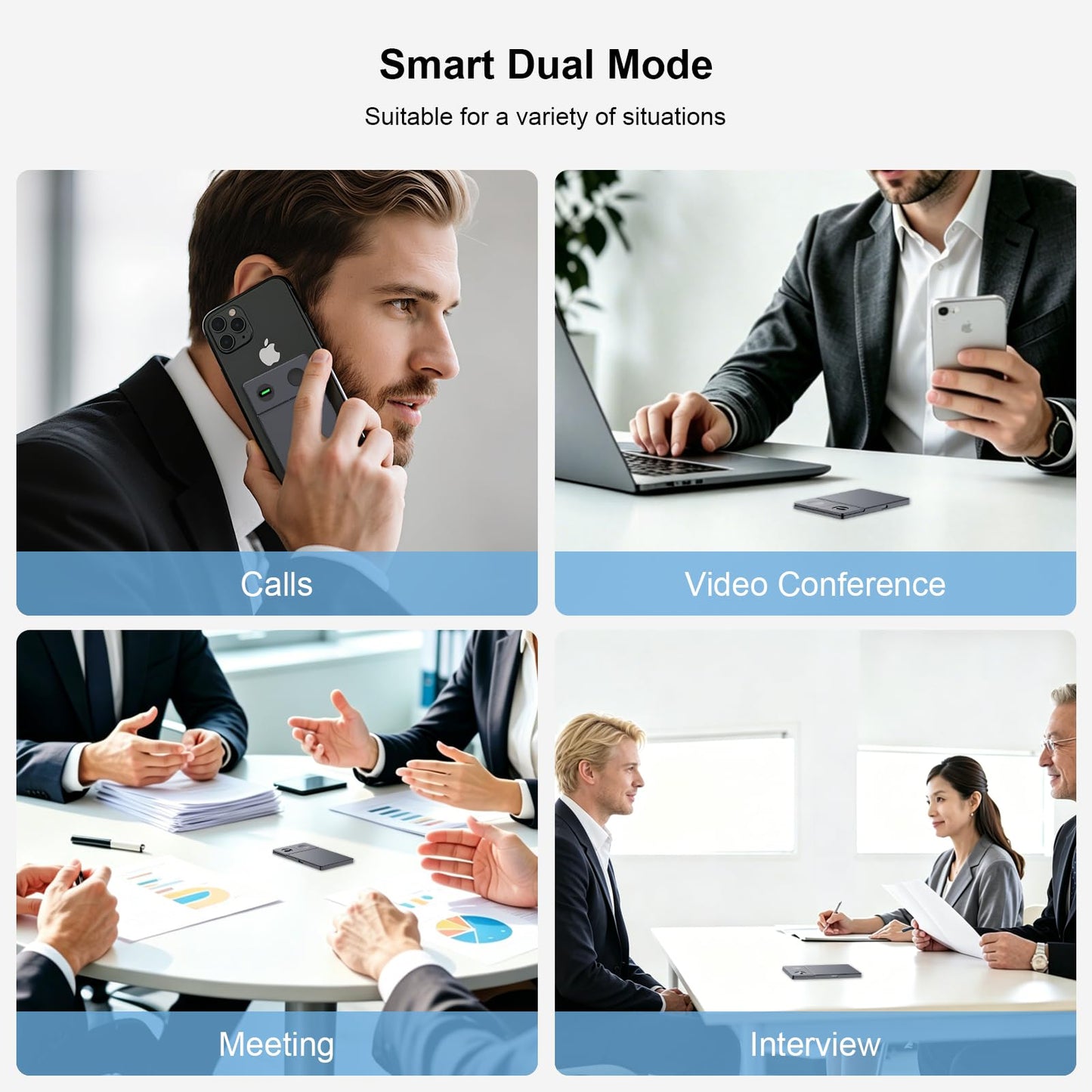 Yiugae Note AI Voice Recorder Personal Assistant AI Transcribe & Summarize Support 126 Languages 64GB Portable AI Note Taking Assistant for Phone Calls, Meetings＆Interveiws, Magnetic