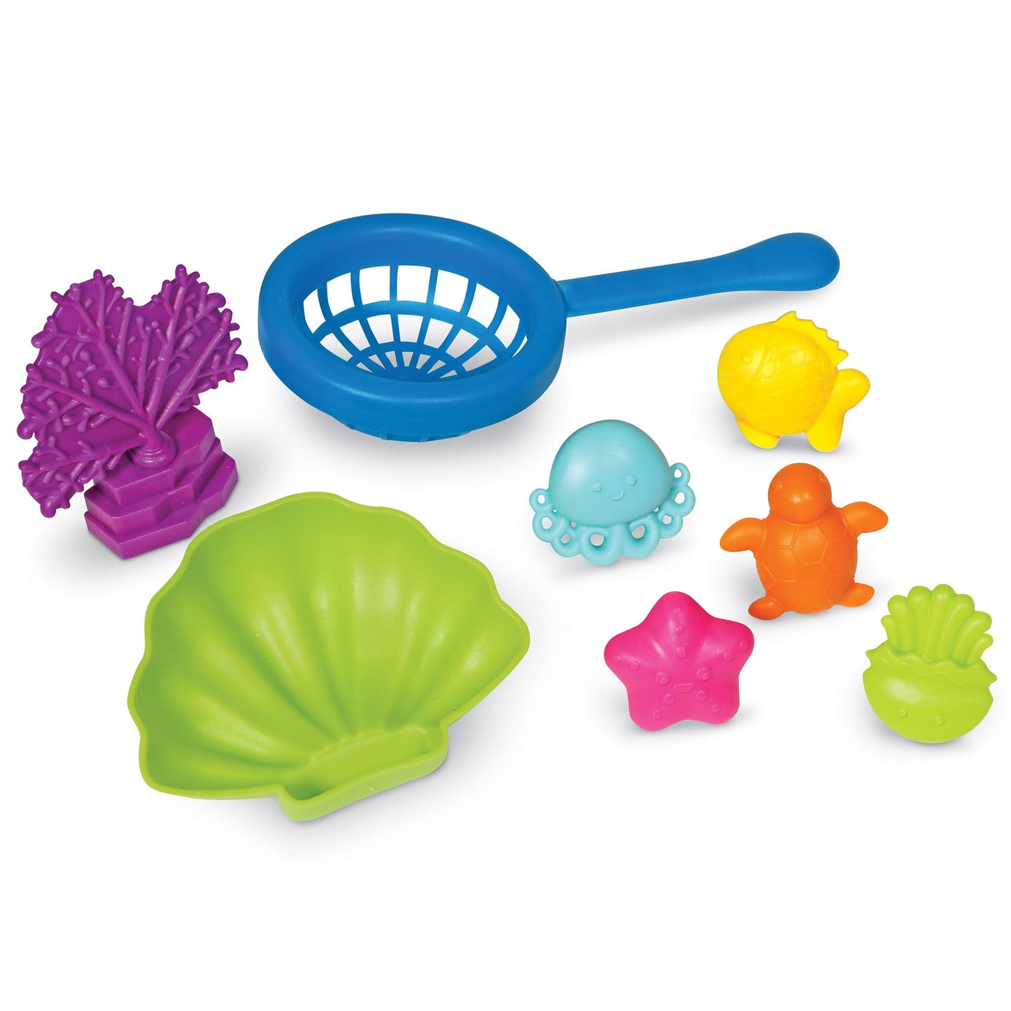 Learning Resources Under the Sea Sorting Set - 44 Pieces, Age 3+ Toddler Activities, Educational Toys Set, Color Teaching Toys