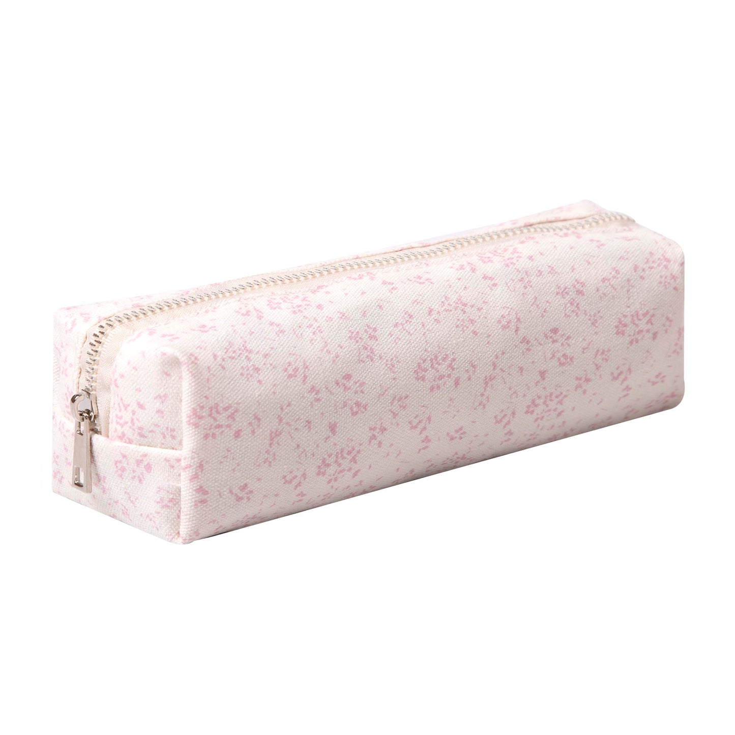 OZAOZ Cute Pencil Case Aesthetic Student Pencil Pouch Coin Pen Pouch Cosmetic Bag Office Stationery Organizer For Kids Teen School (Z-Pink flower)