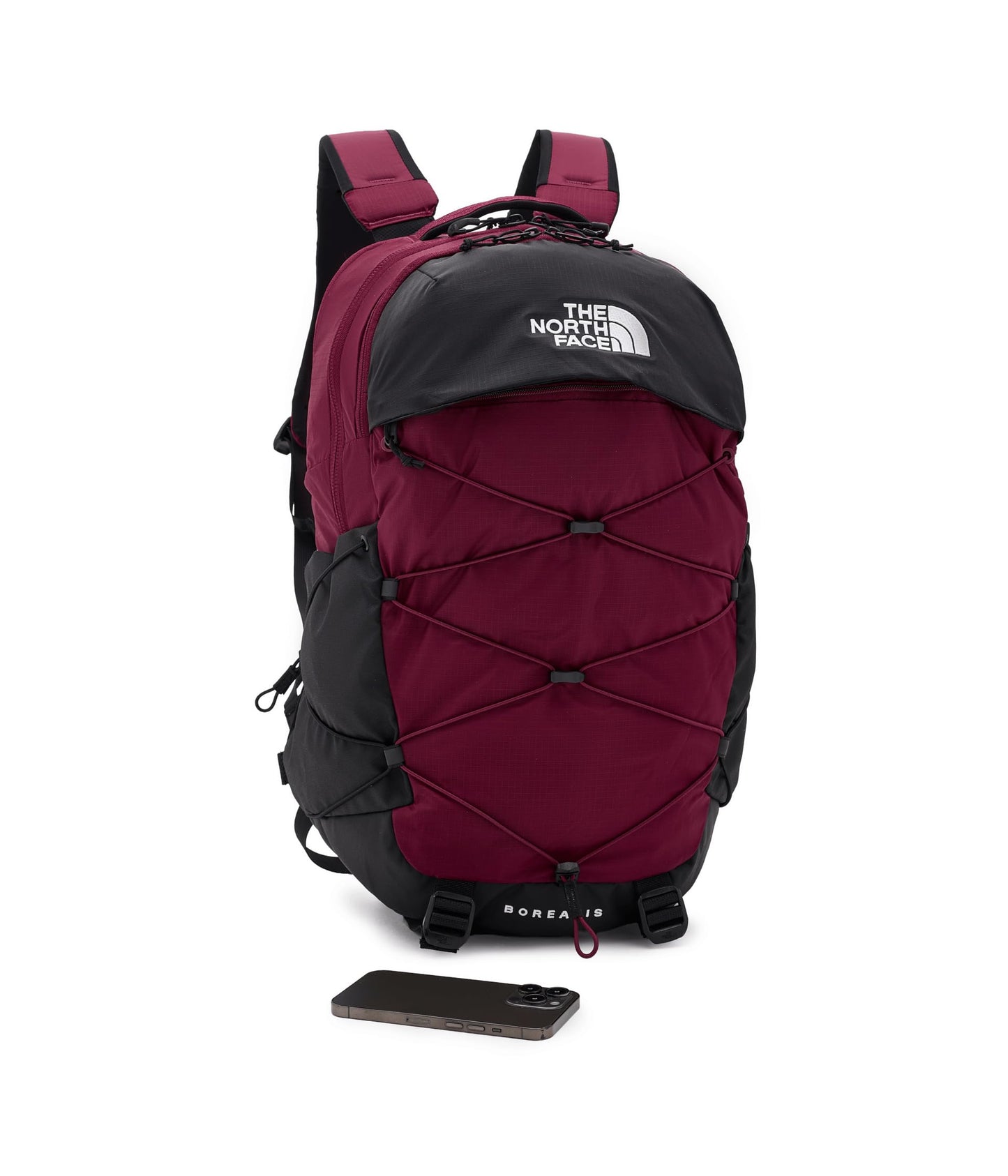 The North Face Unisex Borealis, Burgundy Crush/TNF Black, One Size
