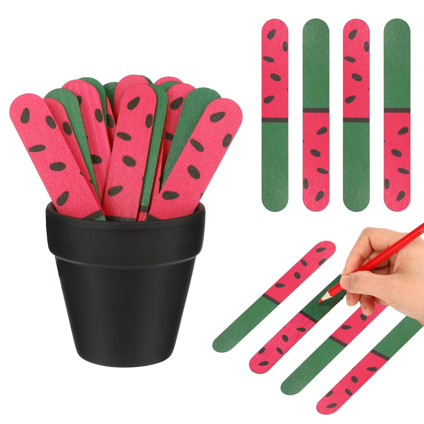 Chunful 72 Flip Name Sticks with Storage Pot Talking Flip Name Stick Counting for Classroom Back to School Management Teacher Essential Student Grouping Tally Educational and Learning Supply(Stylish)