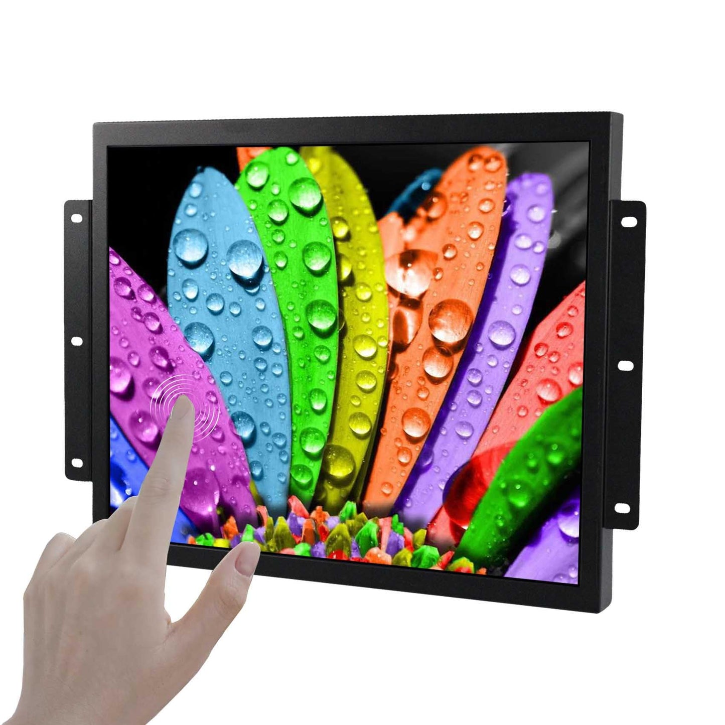 VSDISPLAY 17 Inch 1280x1024 LCD Touchscreen Monitor with VGA DVI Interface 4:3 Industrial Display Used for Outdoor High Brightness