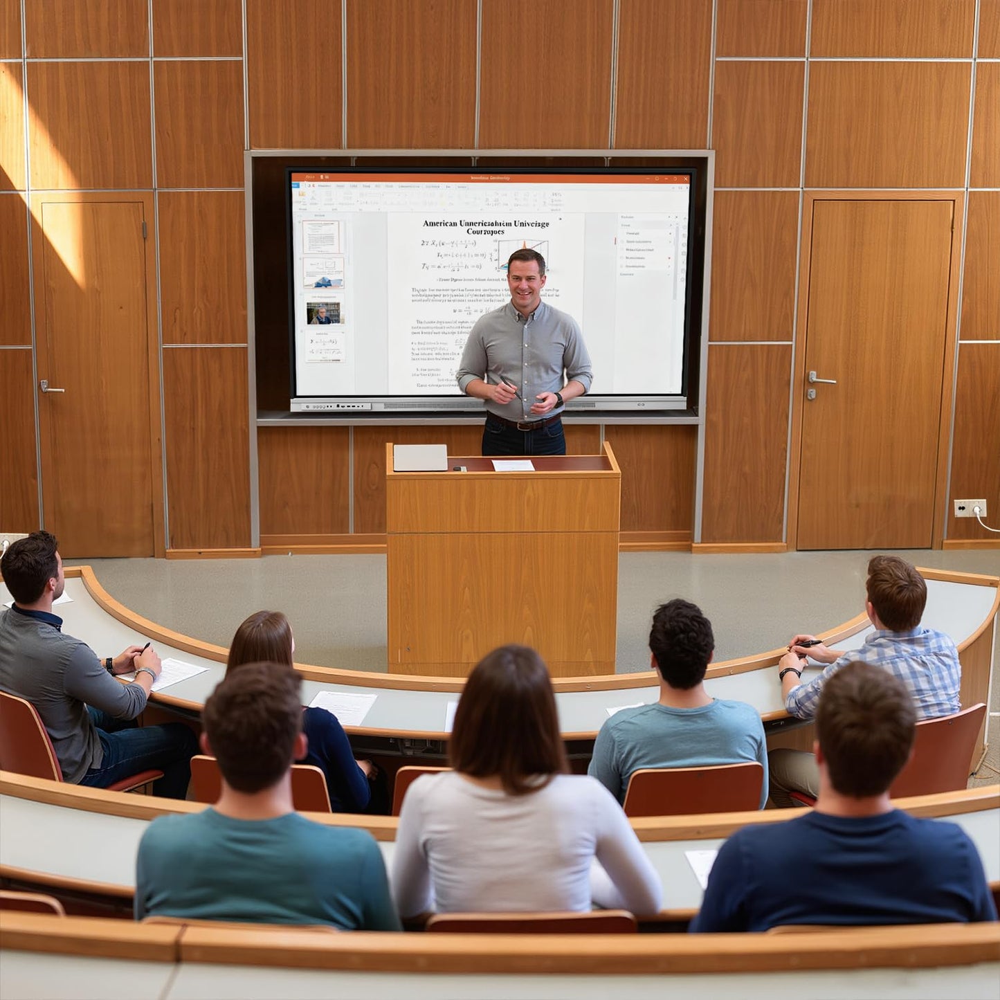 NEWORK Smart Board, 75" Interactive Whiteboard with Google EDLA, Built-in Digital Whiteboard, Wireless Casting, Split-Screen & Unlimited Canvas for Business and Education (Wall Mount Included)
