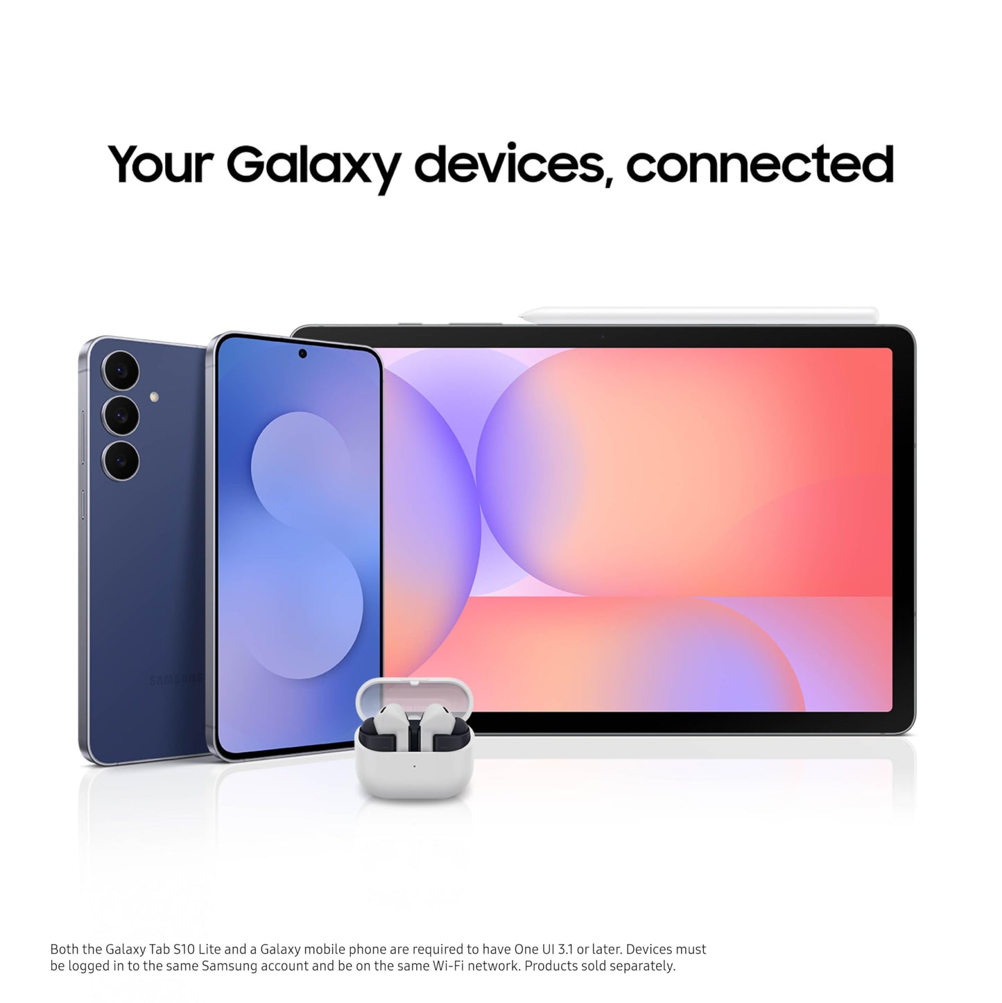 Samsung Galaxy Tab S10 Lite, 8GB RAM, 256GB, 2TB Expand, Long Battery Life, 10.9” LCD, S Pen for Note-Taking, Exynos 1380, Circle to Search, AI Tools, Gray