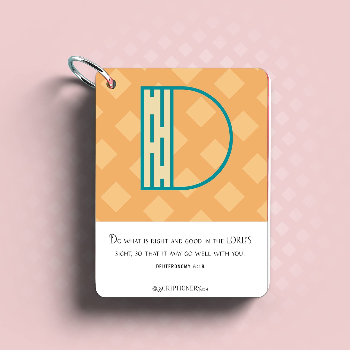 ABC Bible Verse Cards for Kids - Scripture Memory Flash Cards - Alphabet Bible Verses to Memorize A to Z - Christian Homeschool and Sunday School Gift - Scriptionery