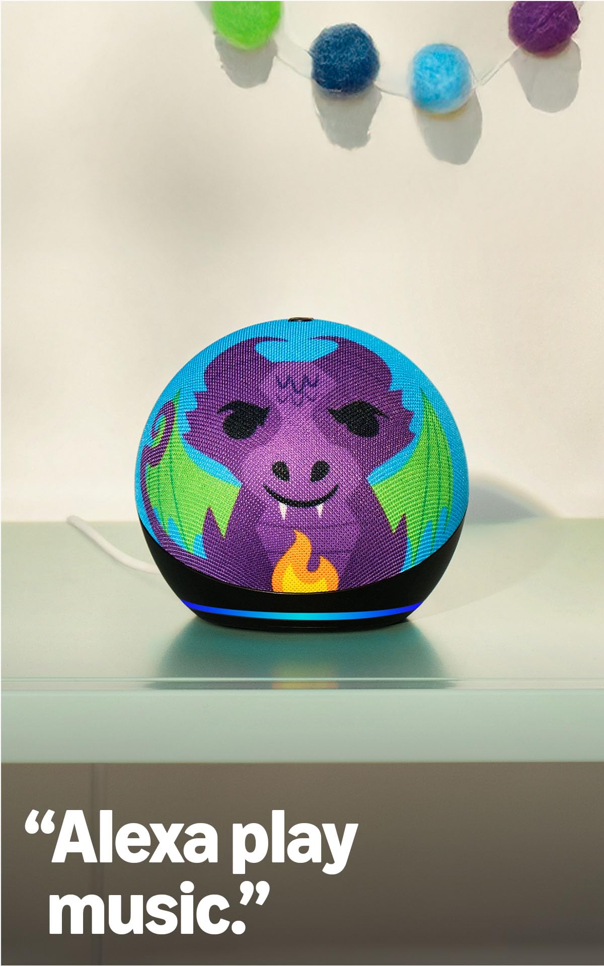 Amazon Echo Dot Kids (newest model), Smart speaker to enjoy age-appropriate audiobooks, interactive games and Alexa+ experiences to create and learn, Owl design