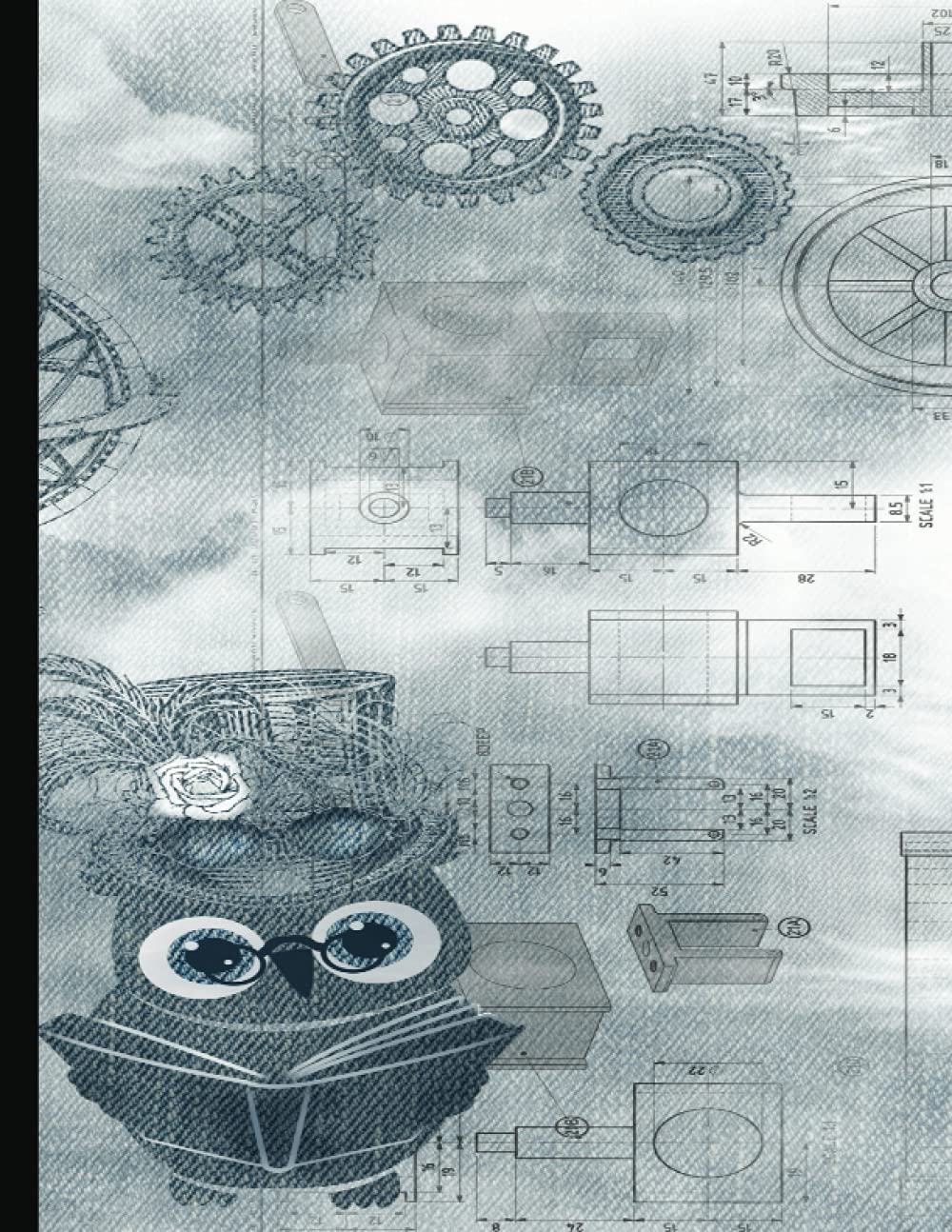 Student Planner and Assignment Tracker: Steampunk Themed Cover - Undated Academic Student Planner and Assignment Tracker Monthly and Weekly Diary Scheduler