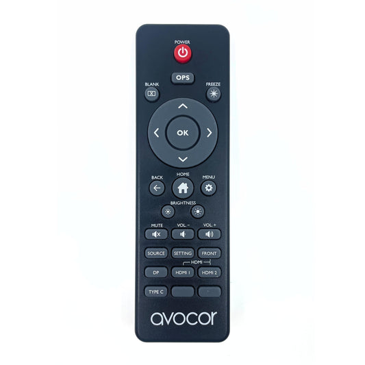 Avocor Replacement Remote | for E30 Series Interactive Displays | Compatible with AVE-30-A | Ergonomic Design, Easy Navigation, Battery Operated