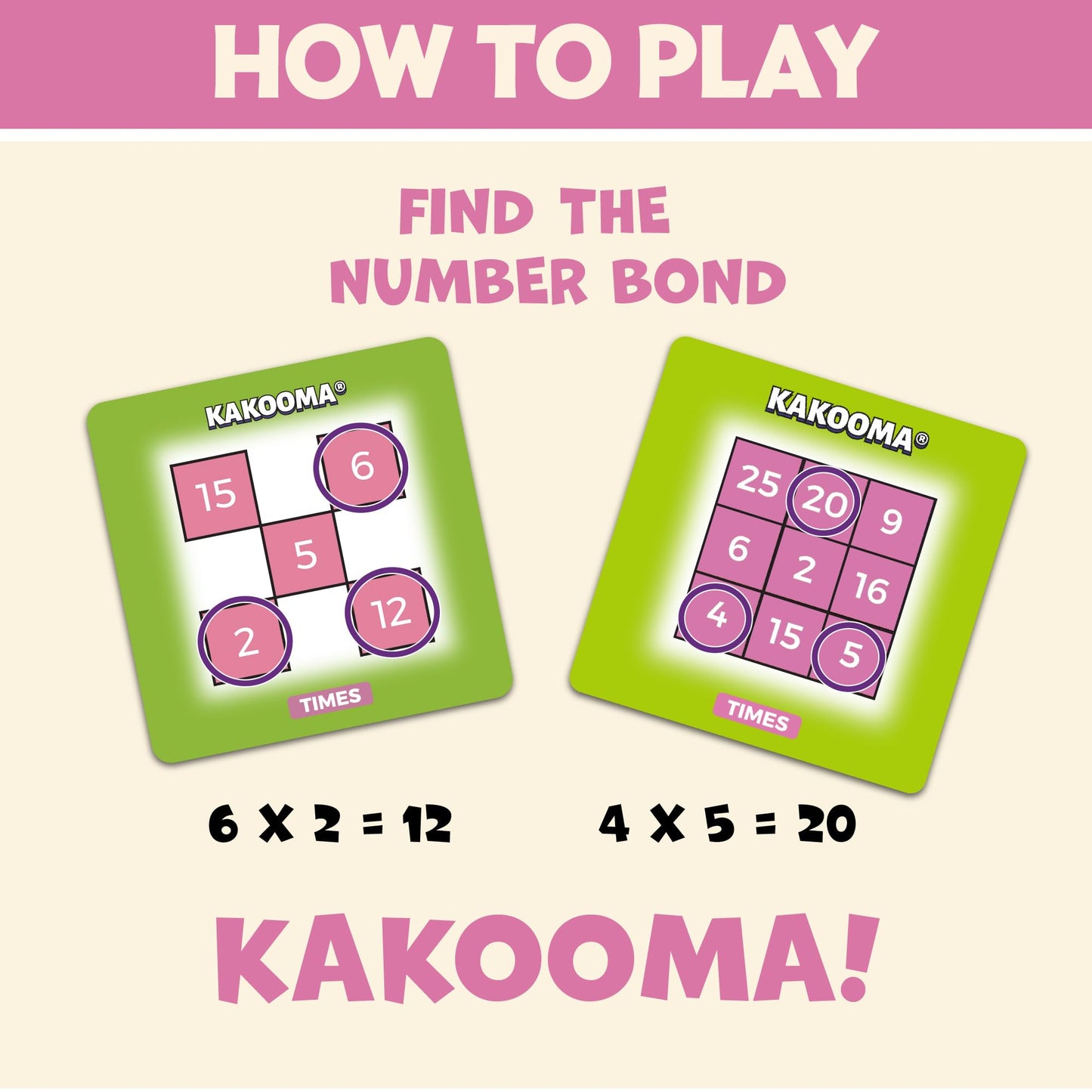 Kakooma Times – Multiplication & Division Puzzle Game – Boost Fact Fluency & Accuracy – Grades 3-6 Math Fun