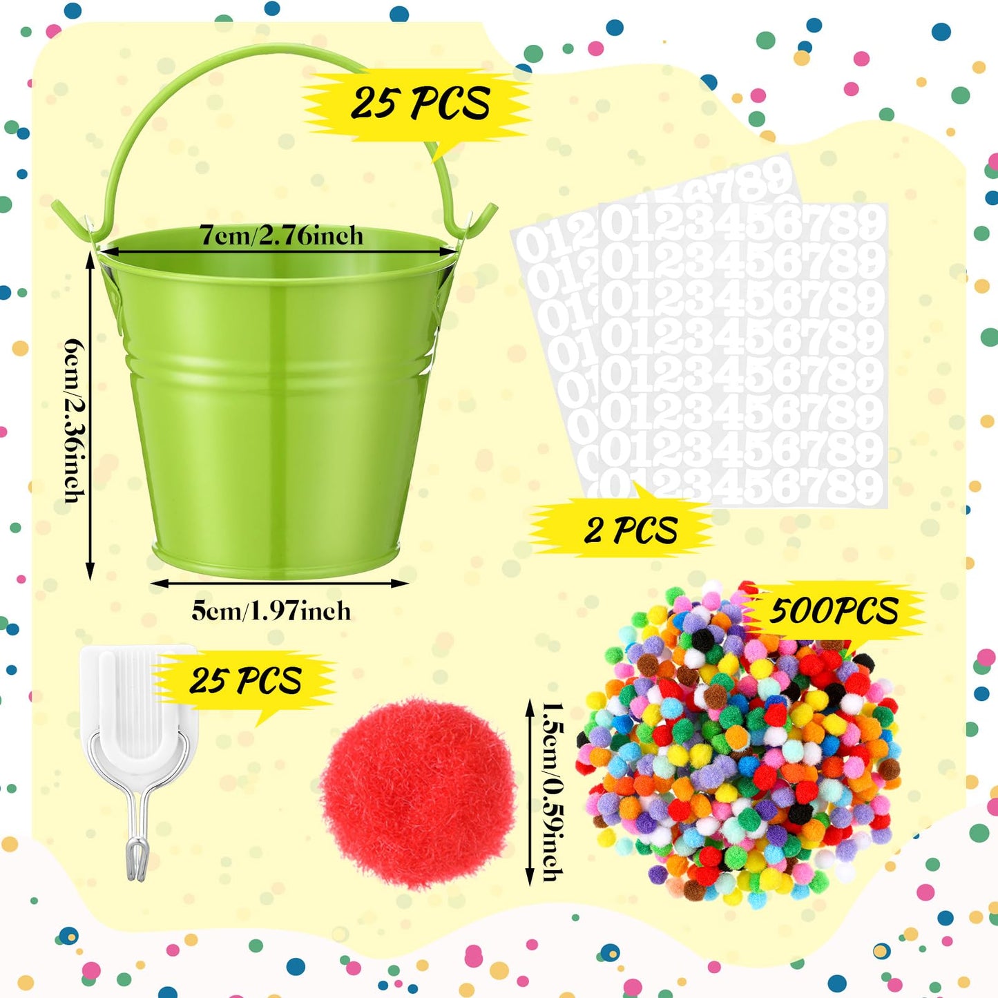 JellyArch Classroom Management Tools have You Filled a Bucket Today bucket Filler Activities Positive Behavior Reward Jars Teacher Essentials Preschool Elementary Classroom Must Haves(Colourful)