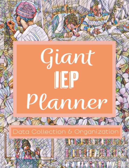 Giant IEP Planner | Lesson Planning | Progress Monitoring | Resource Room Teacher Book | Special Education Service Log Tracker: Data Collection & ... ... Book | Special Education Teacher Planner